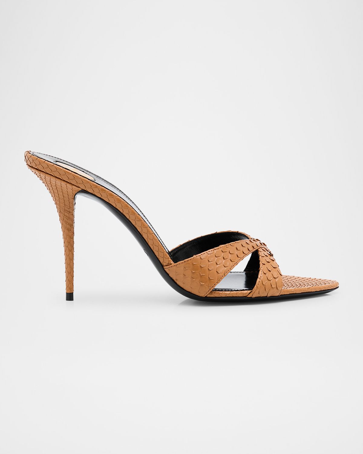 Saint Laurent Kirat Snake Mule Sandals | Thumbnail 7 Saint Laurent Kirat Snake Mule Sandals | Thumbnail 7