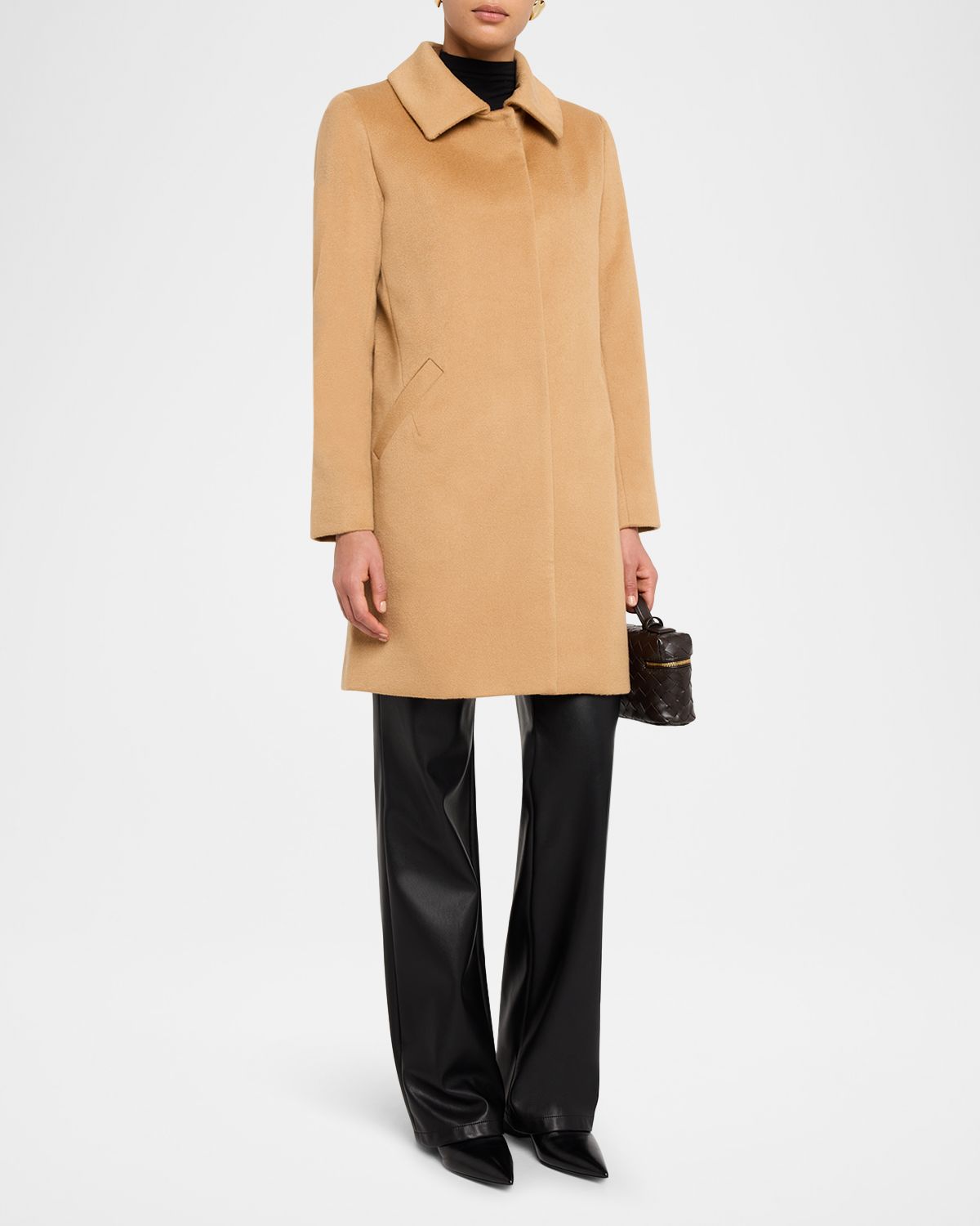 Sofia Cashmere Cashmere Car Coat