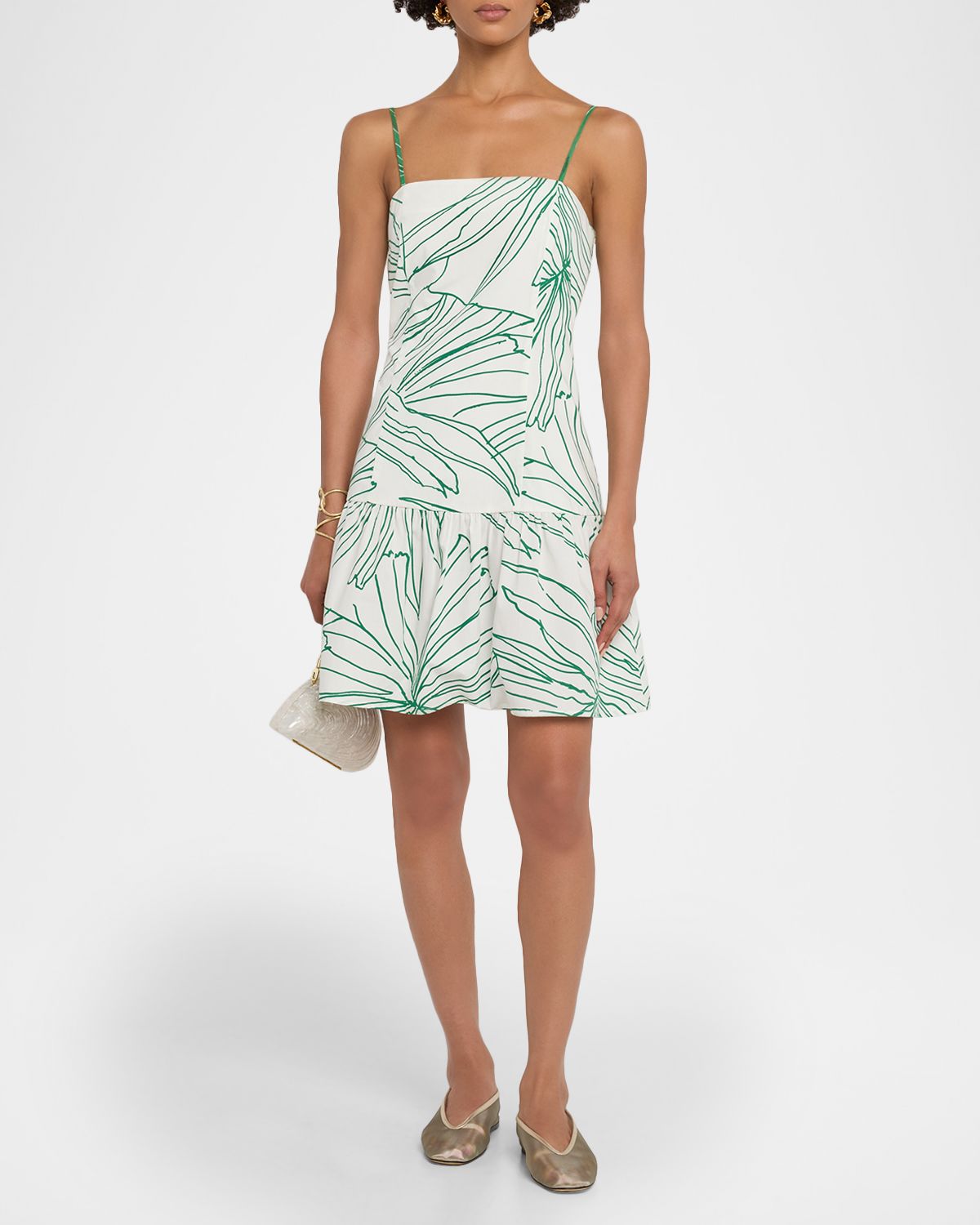 Marie Oliver Anita Drop-Waist Mini Dress