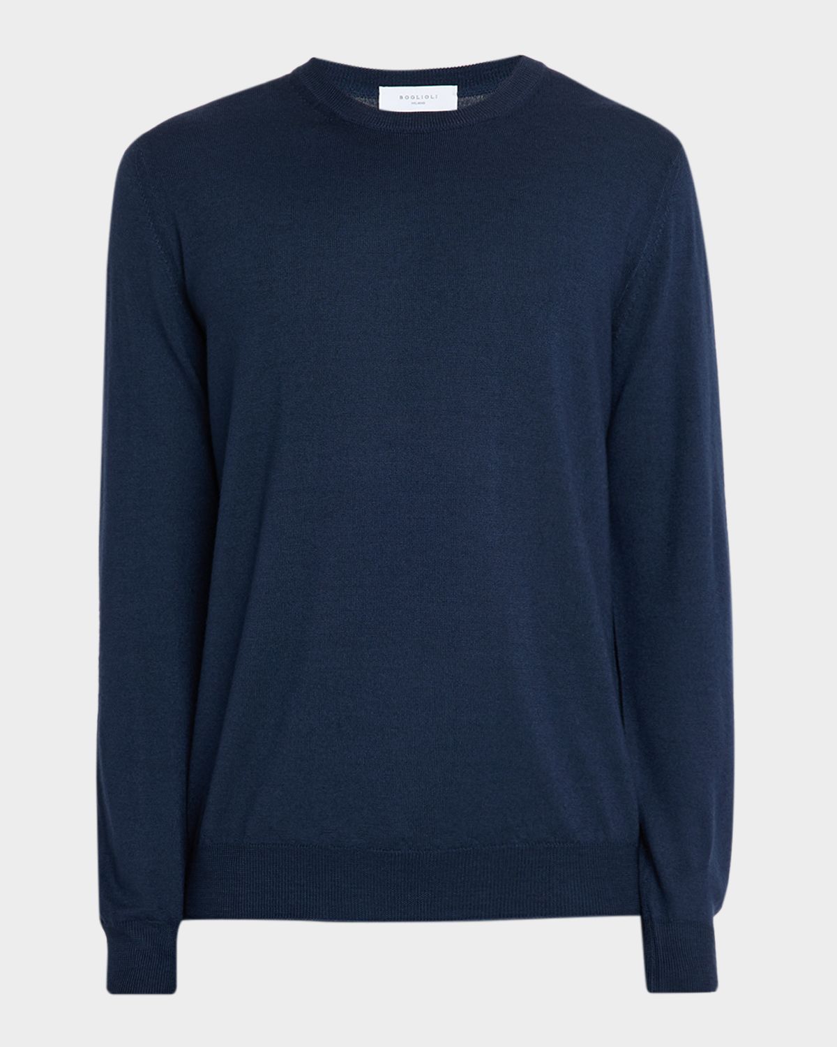 Boglioli Men 's Wool Knit Classic-Fit Crewneck Sweater