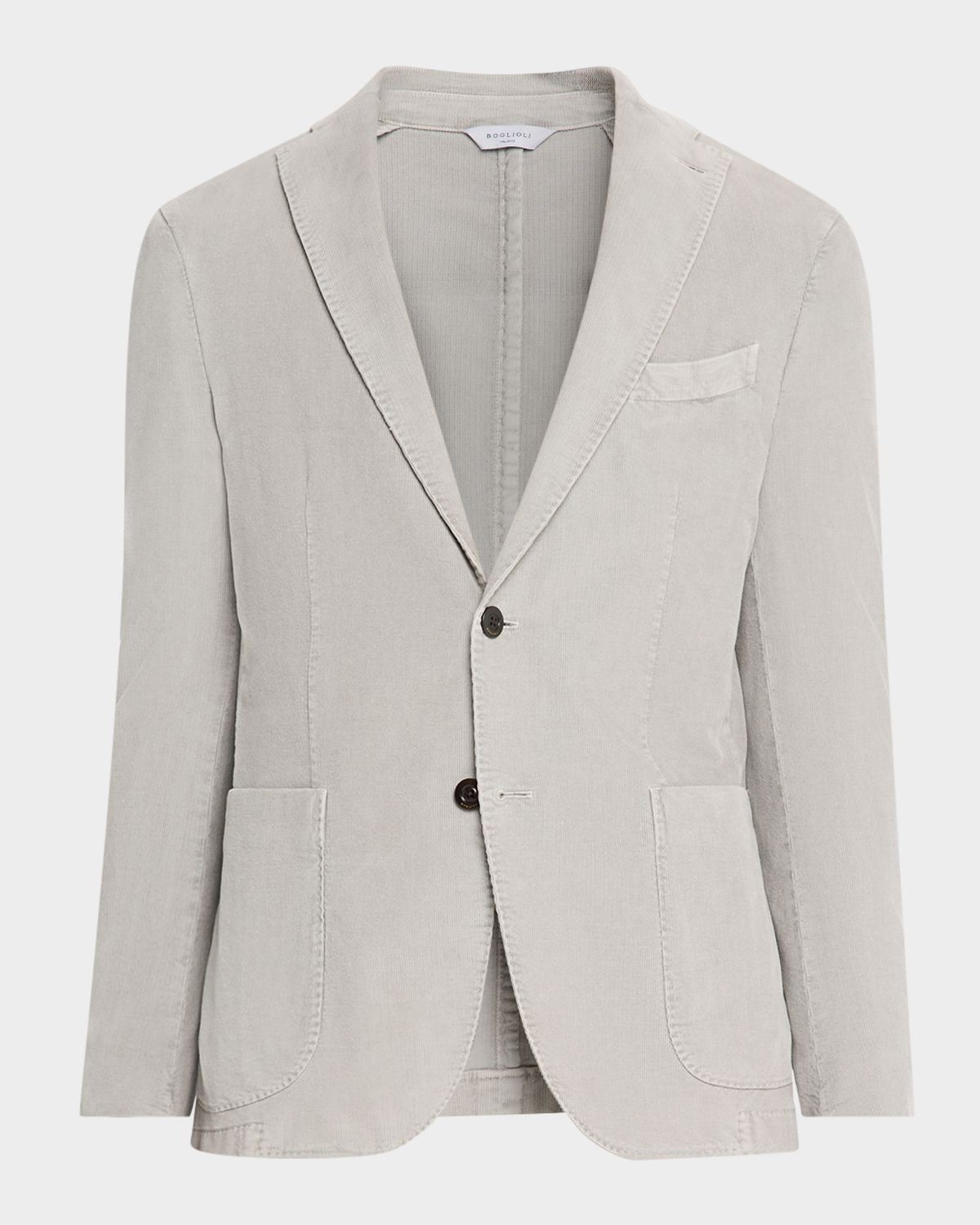 Boglioli Men 's Corduroy Two-Button Jacket