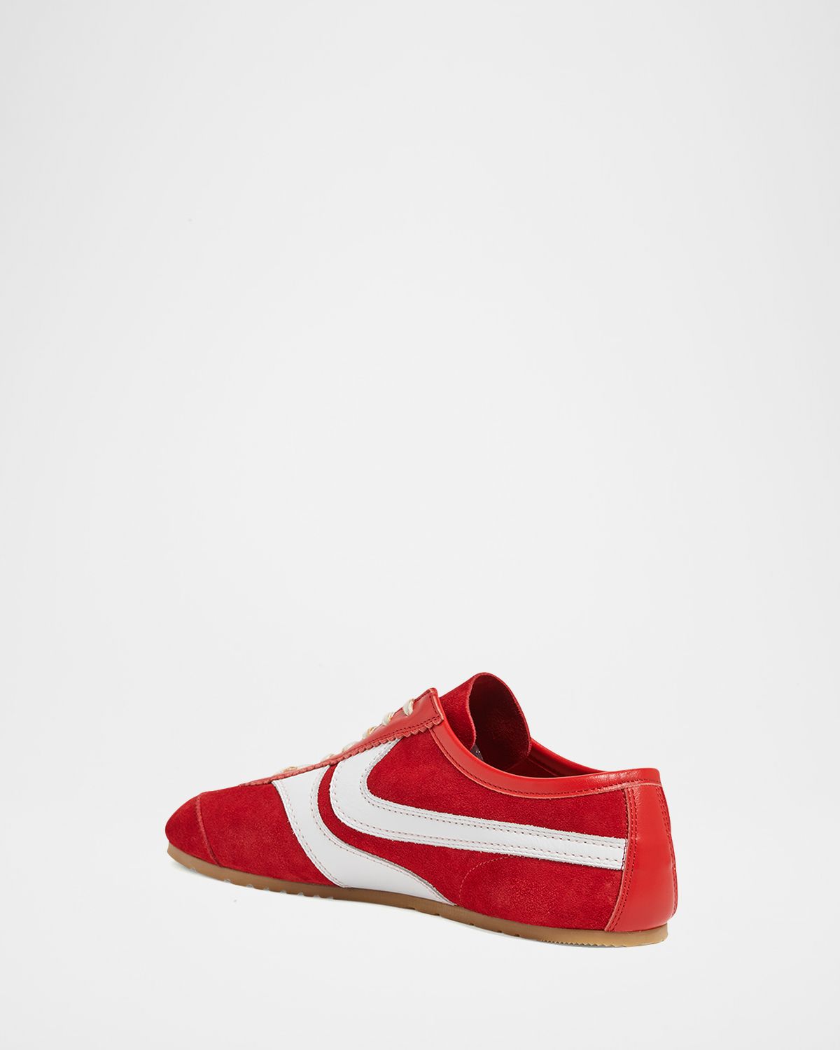 Dries Van Noten Men 's Suede and Leather Low-Top Sneakers