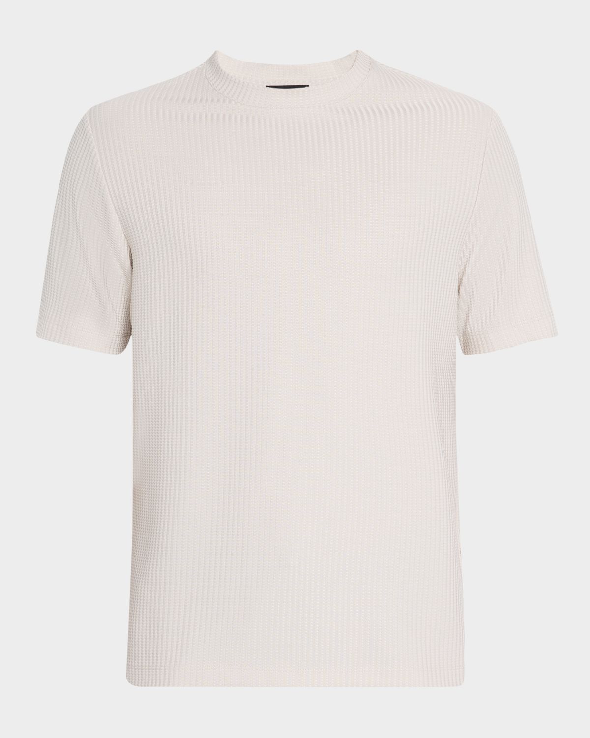 Reiss Men 's Argon Stripe Textured Crewneck T-Shirt