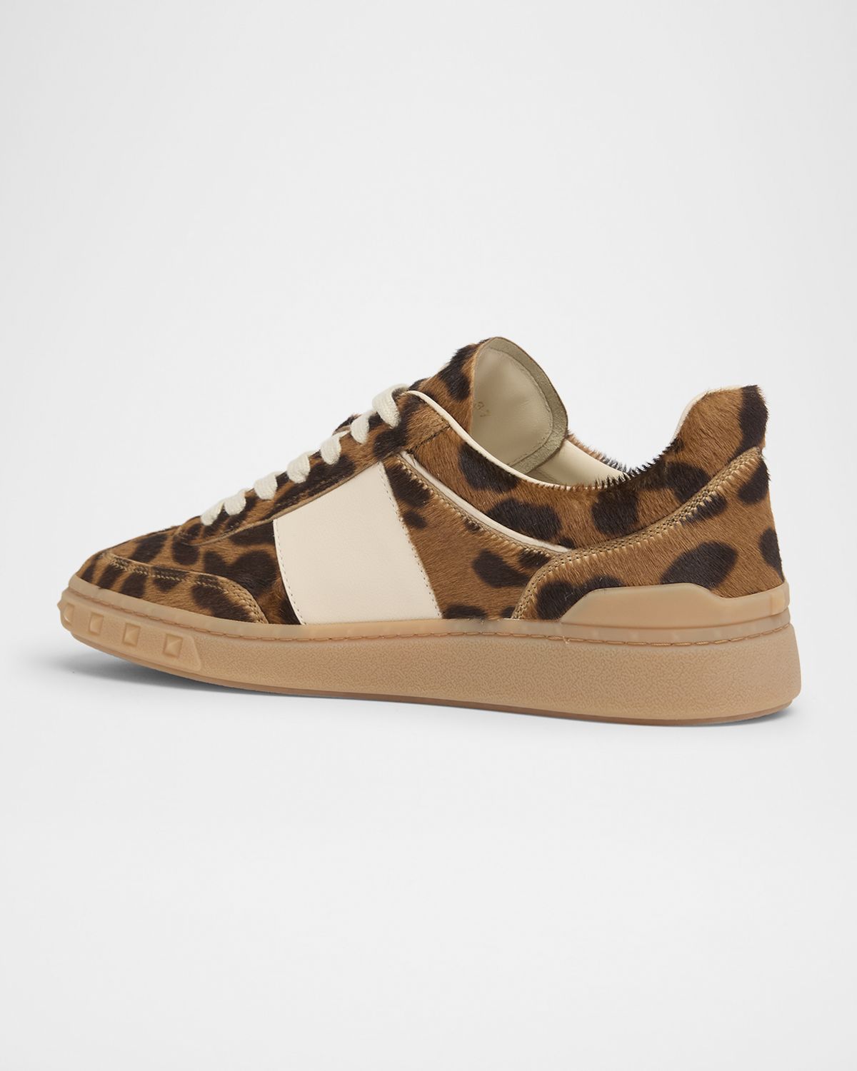 Valentino Garavani UpVillage Leopard Calf Hair Sneakers