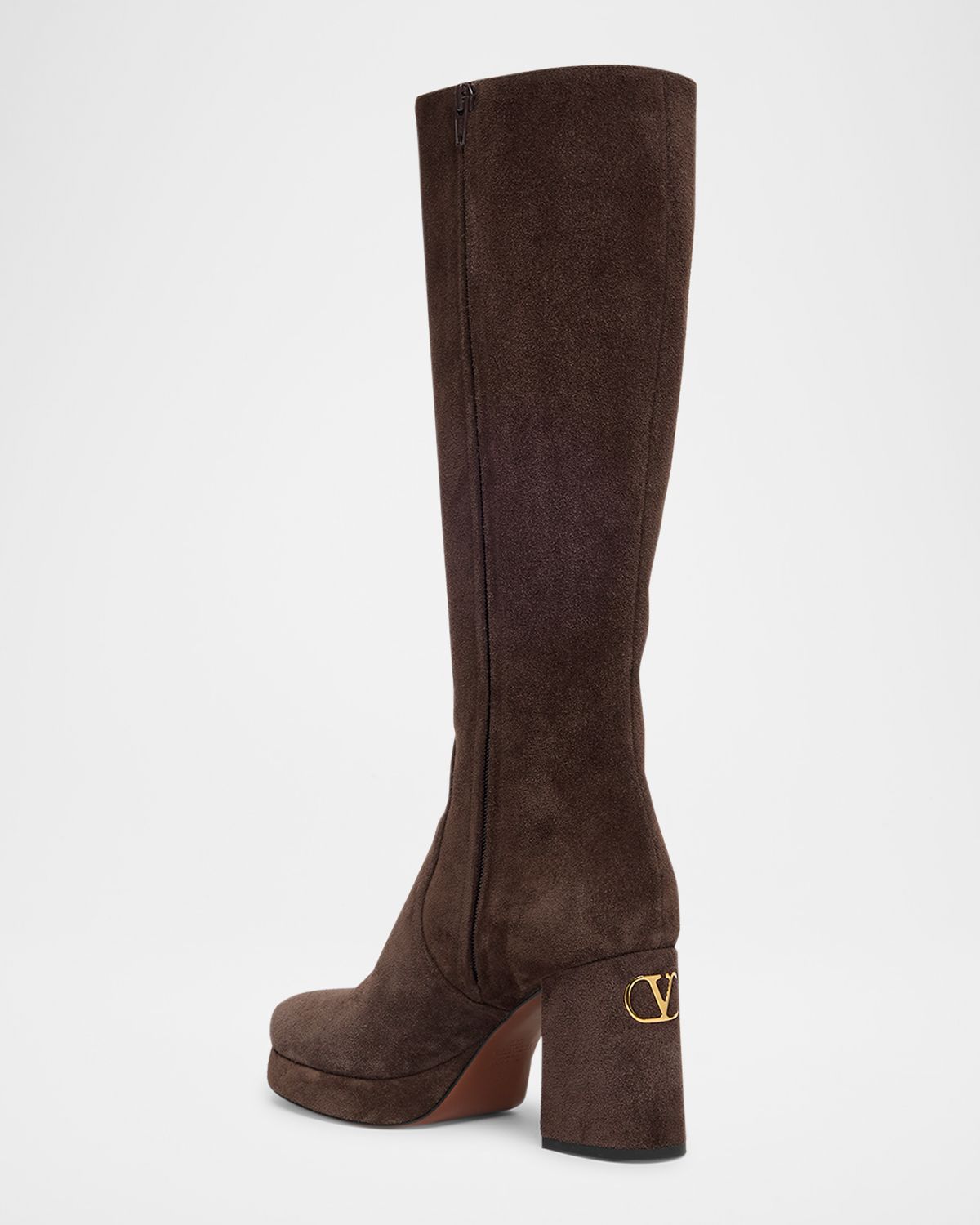 Valentino Garavani Fawcette Suede Knee Boots