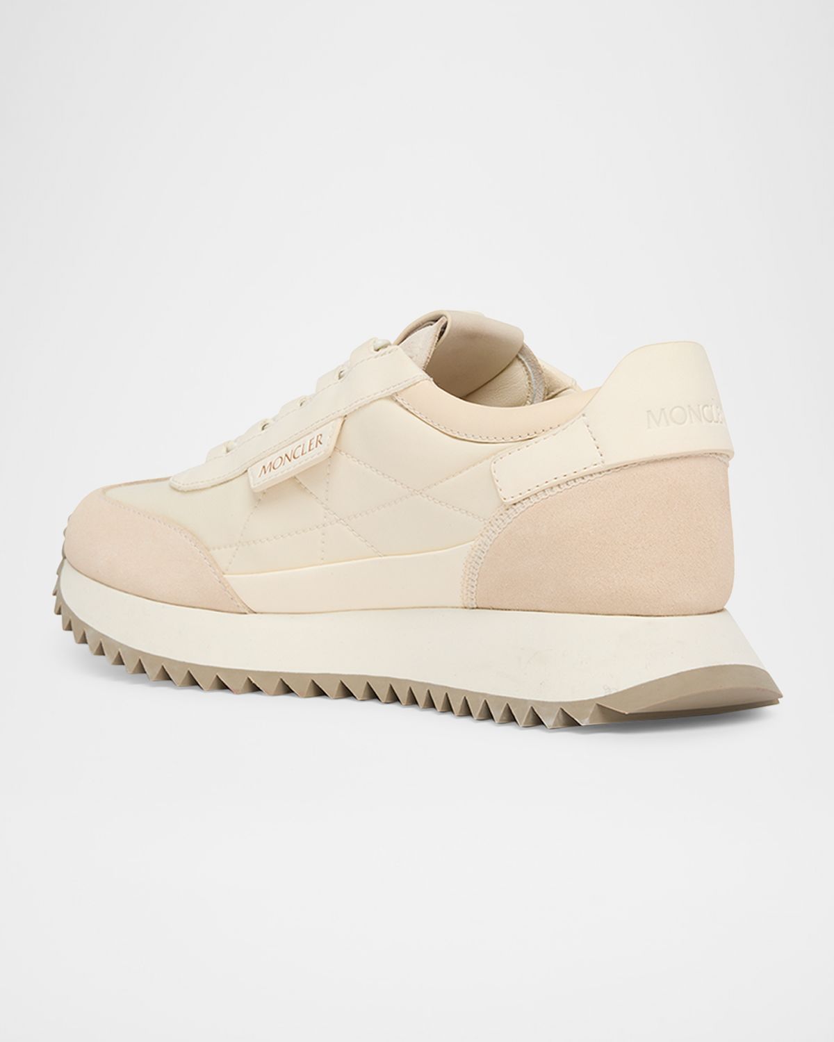 Moncler Pacey2 Suede and Nubuck Low-Top Sneakers | Thumbnail 4