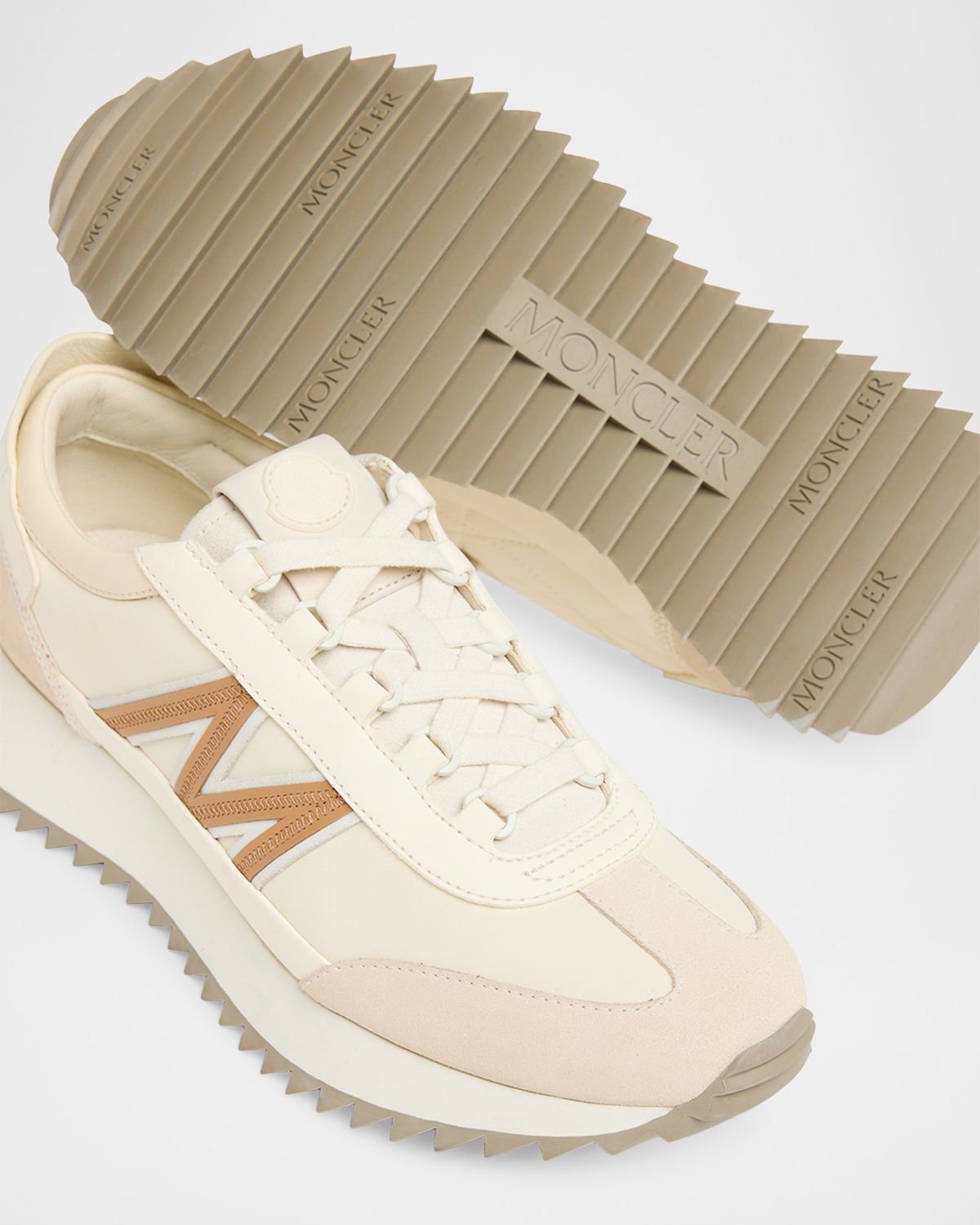 Moncler Pacey2 Suede and Nubuck Low-Top Sneakers | Thumbnail 5