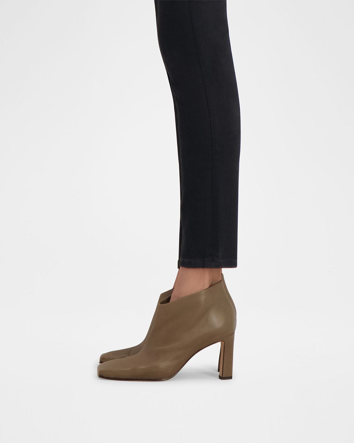 Bernardo Garden Leather Ankle Booties