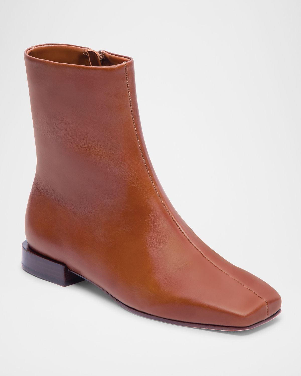 Bernardo Belfast Leather Ankle Booties
