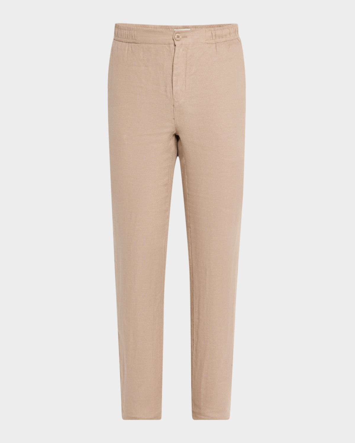 Bugatchi Men 's Tristan Linen Drawstring Pants
