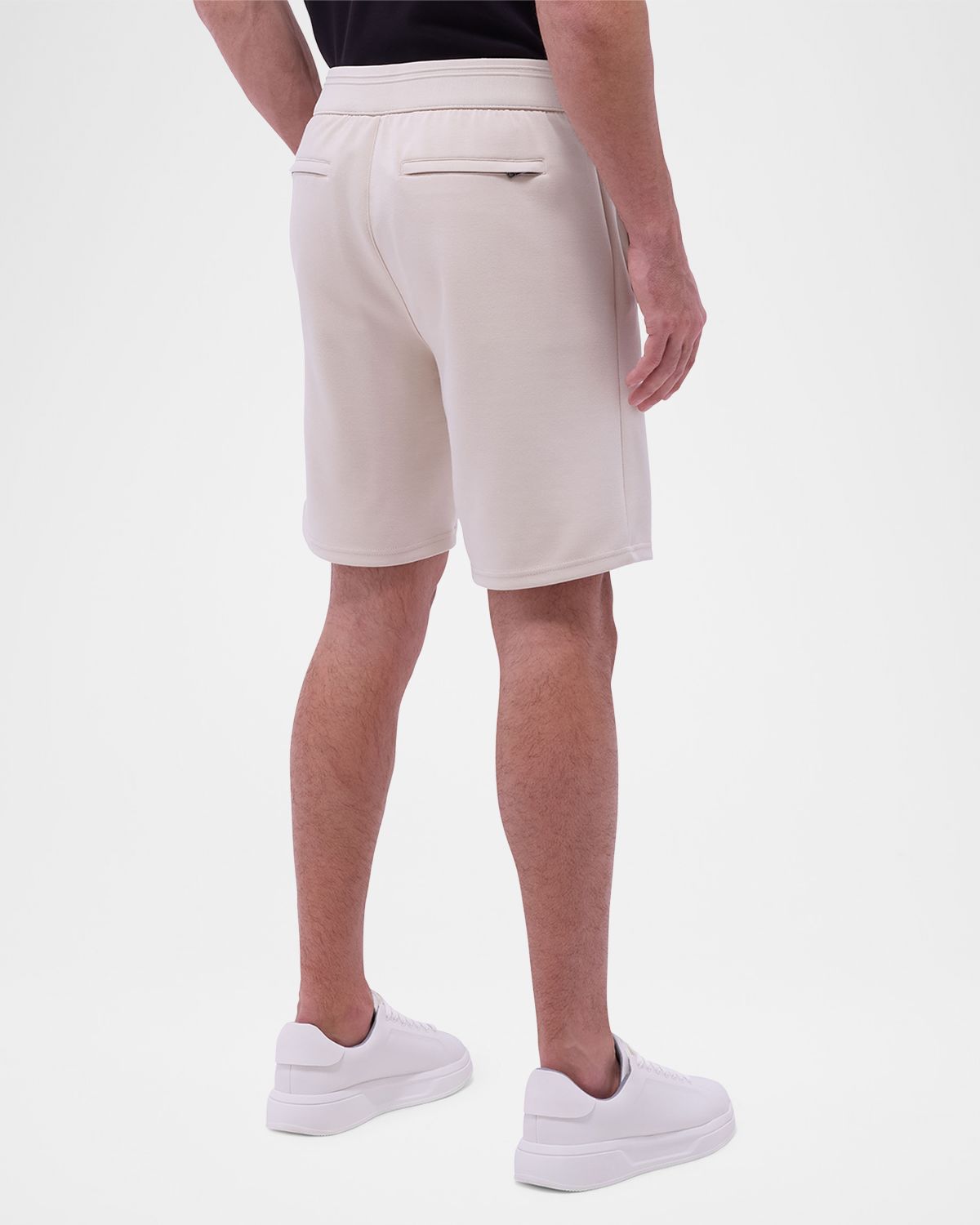 Bugatchi Men 's Soft Knit Stretch Shorts
