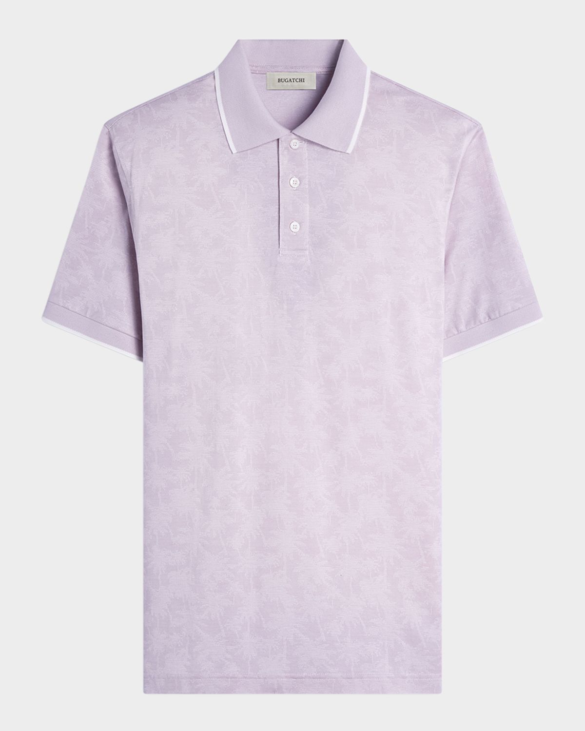 Bugatchi Men 's Tipped Palm Polo Shirt