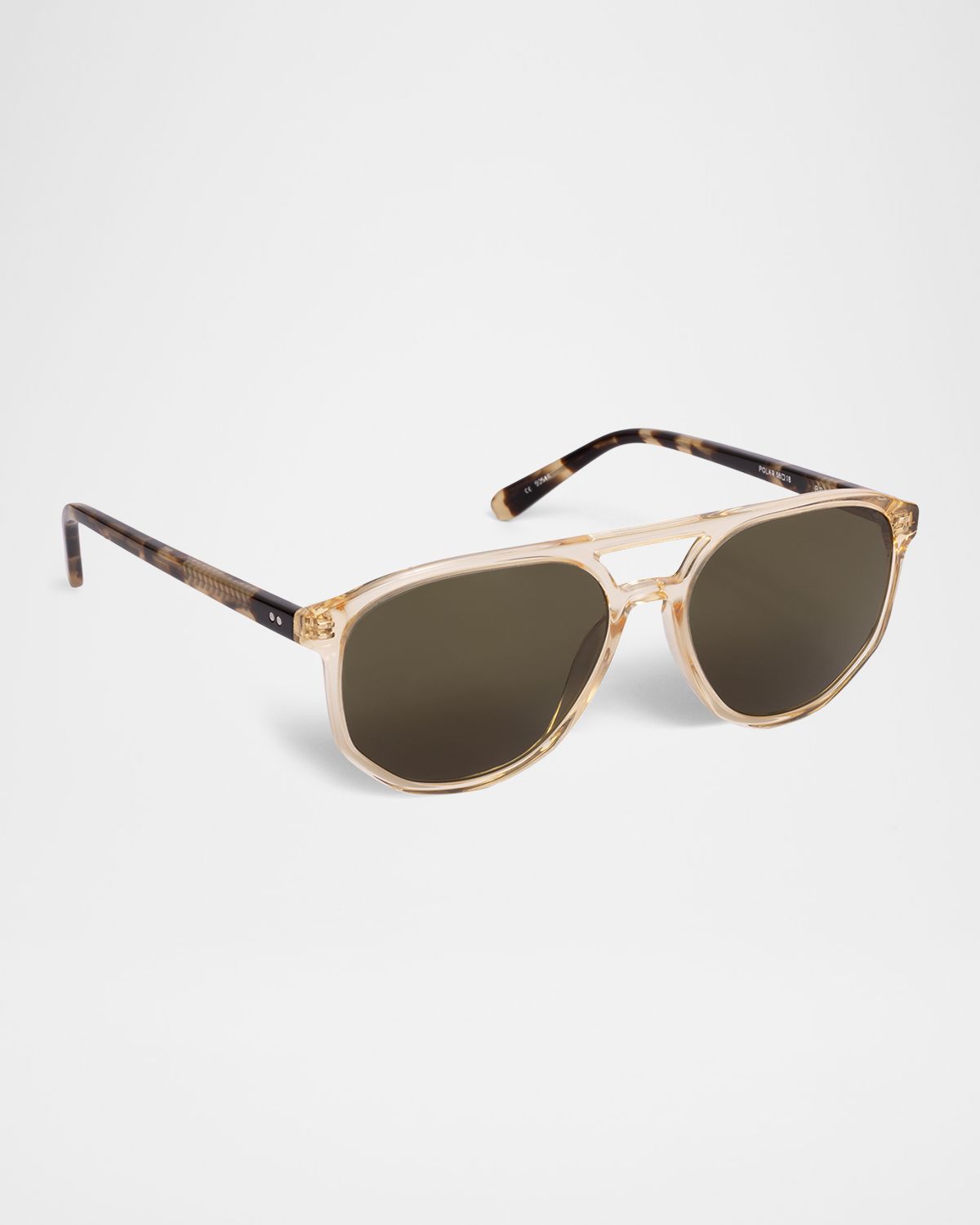 KREWE Brando Acetate Aviator Sunglasses