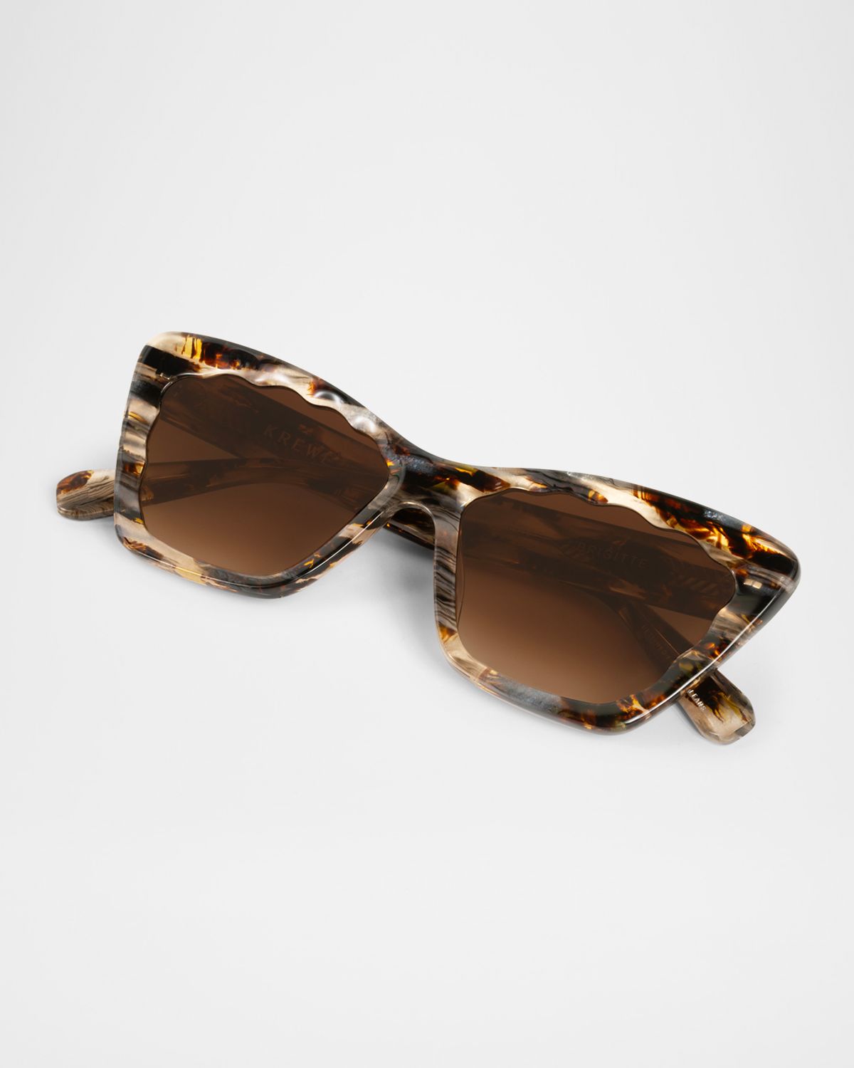 KREWE Brigitte Acetate Cat-Eye Sunglasses