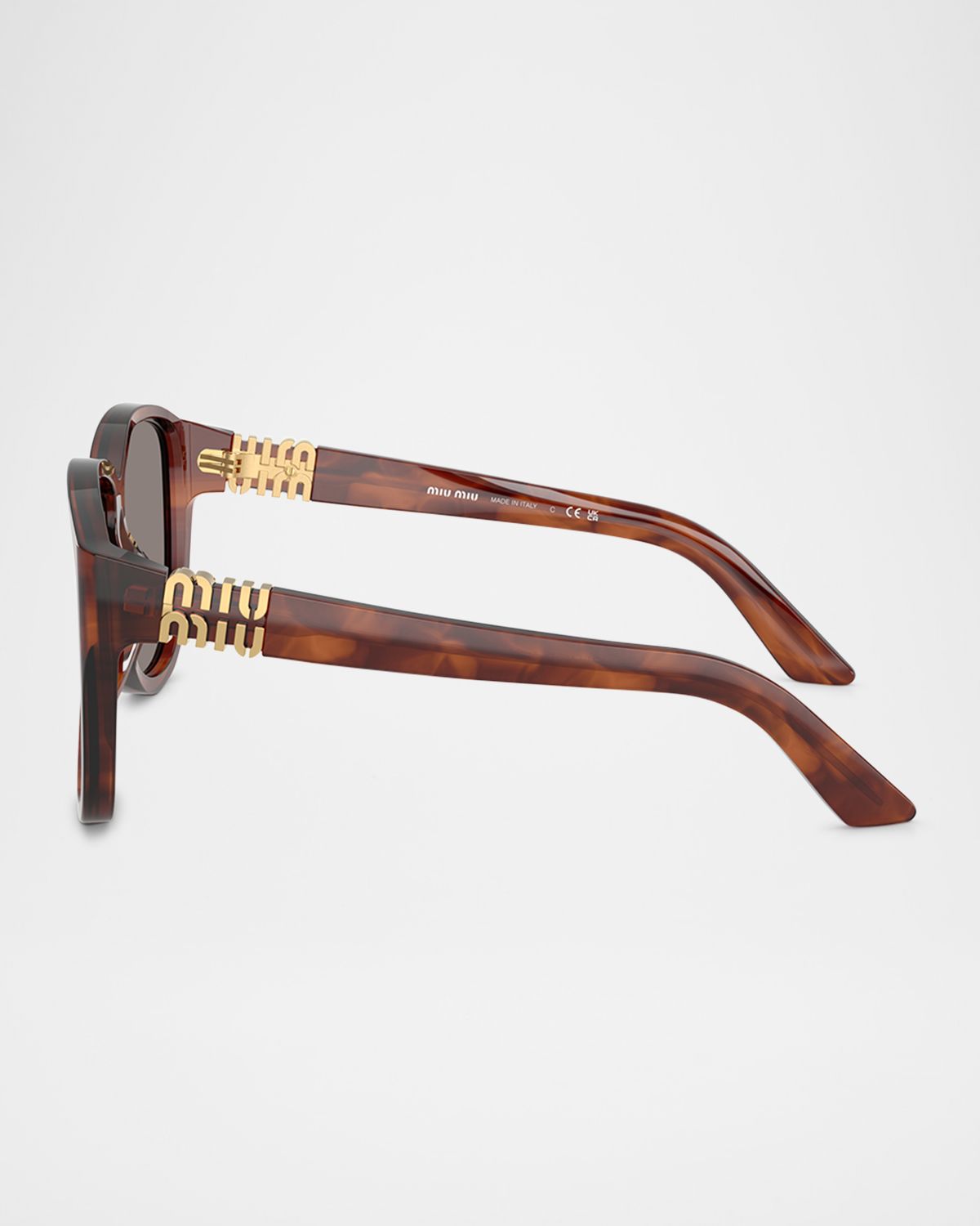 Miu Miu MU A08SF Acetate Aviator Sunglasses