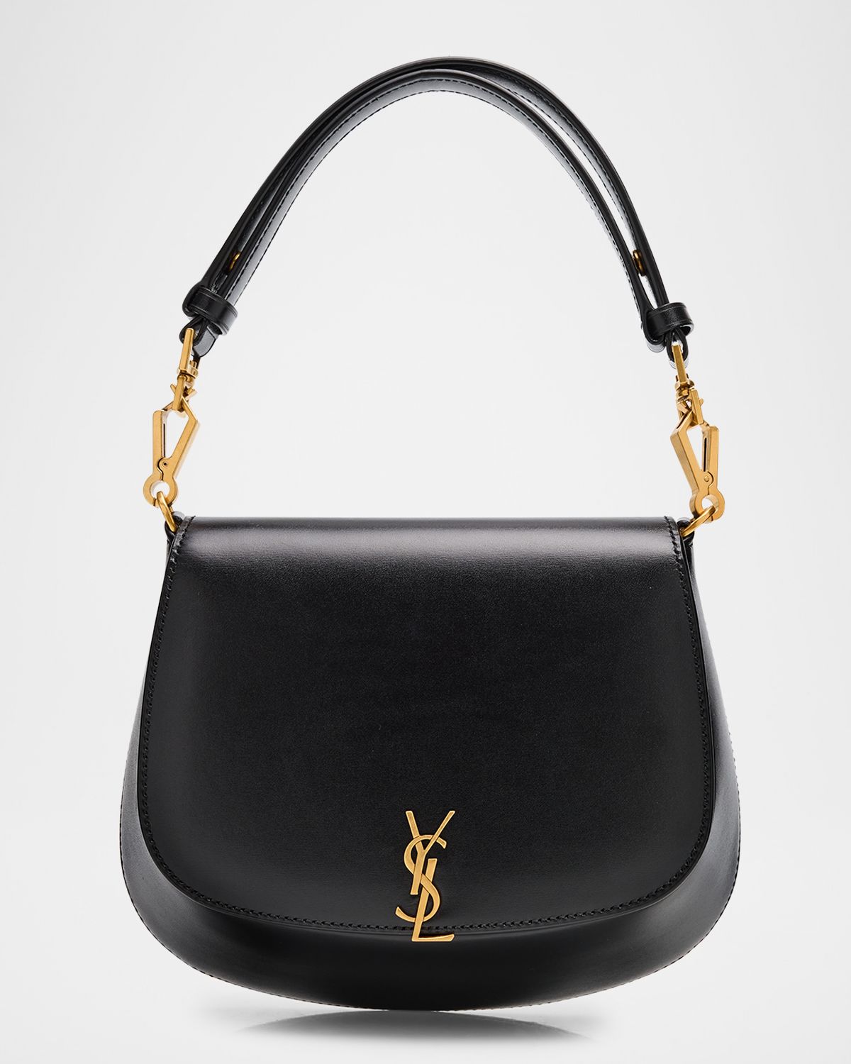 Saint Laurent Voltaire YSL Top-Handle Bag in Smooth Leather | Thumbnail 6