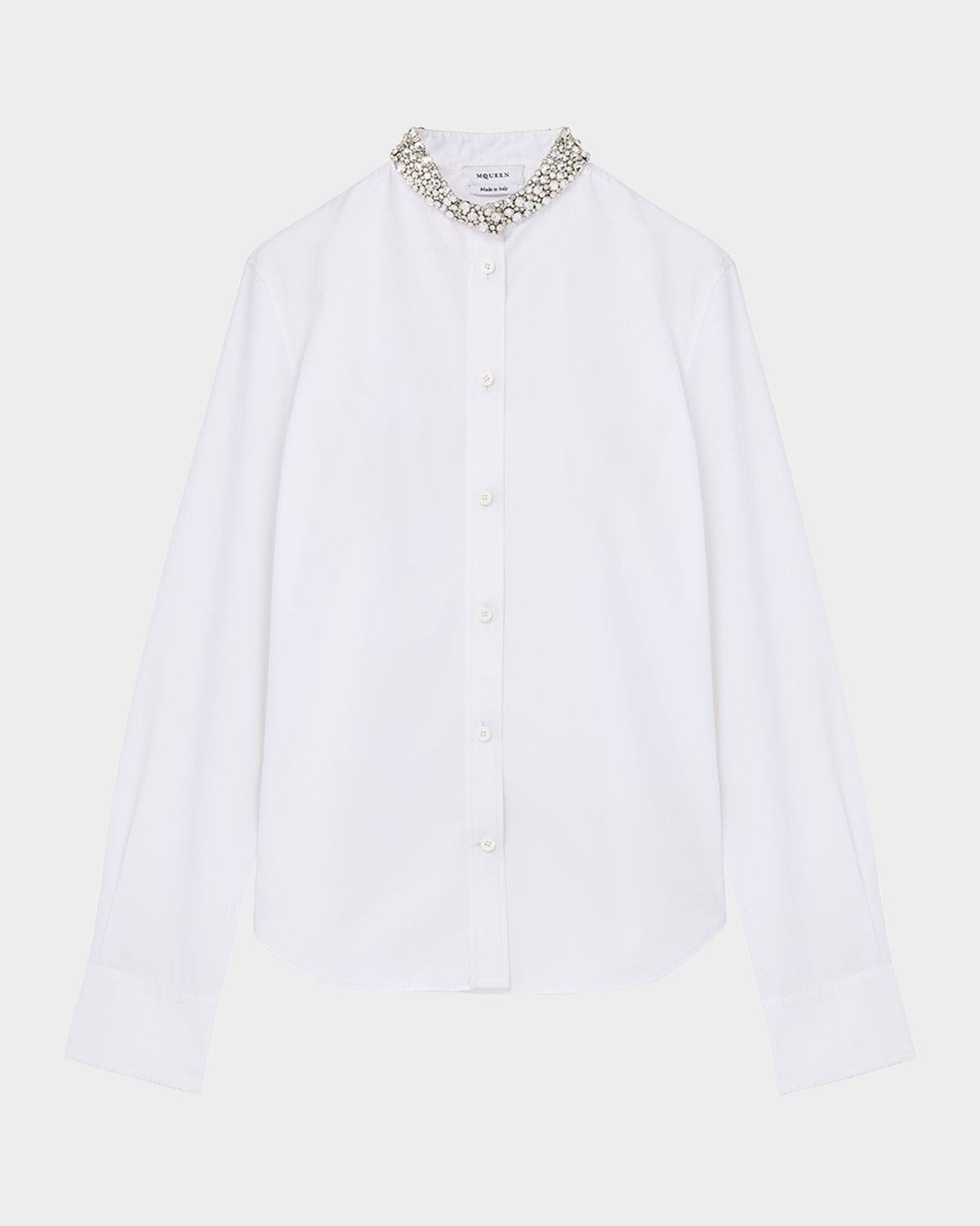 McQueen Embellished Collar Shirt