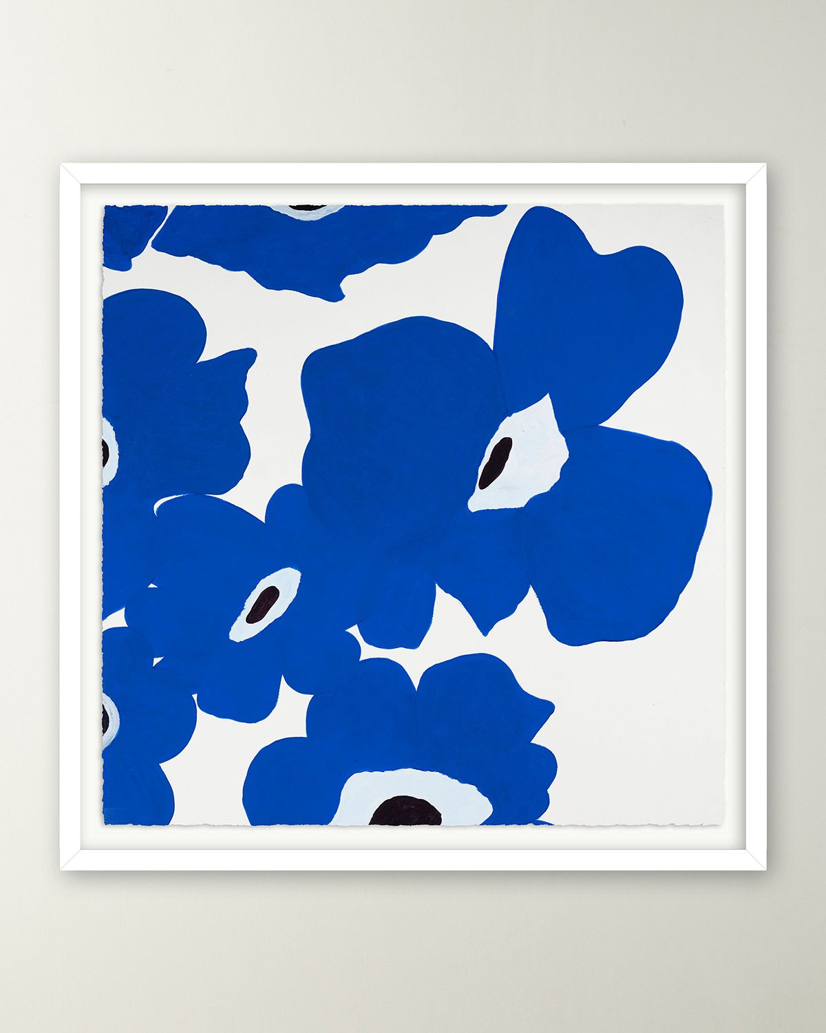 RFA Fine Art "Poppy Dreams Blue" Hand-Embellished Giclee by H. Scott | Thumbnail 4