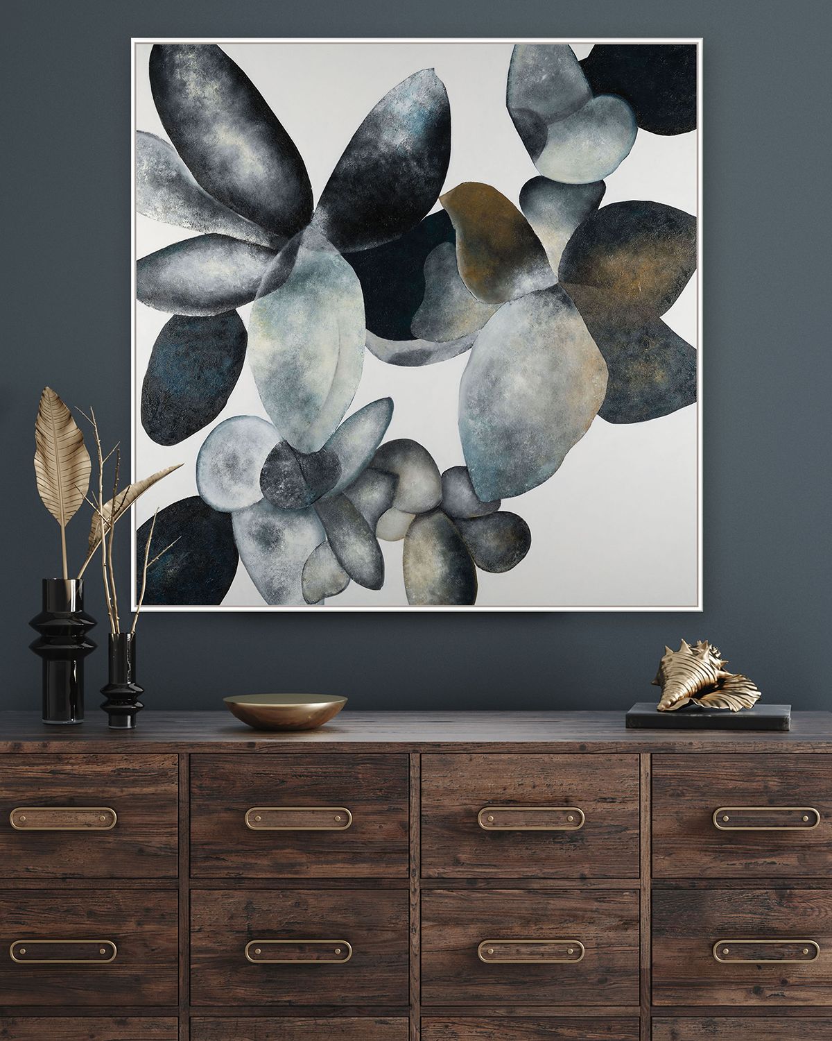 RFA Fine Art "Precious Metals" Hand-Embellished Giclee by H. Scott