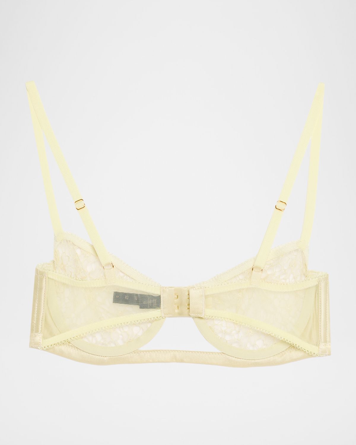 Kiki De Montparnasse Vinca Beaded Floral Lace Balconette Bra