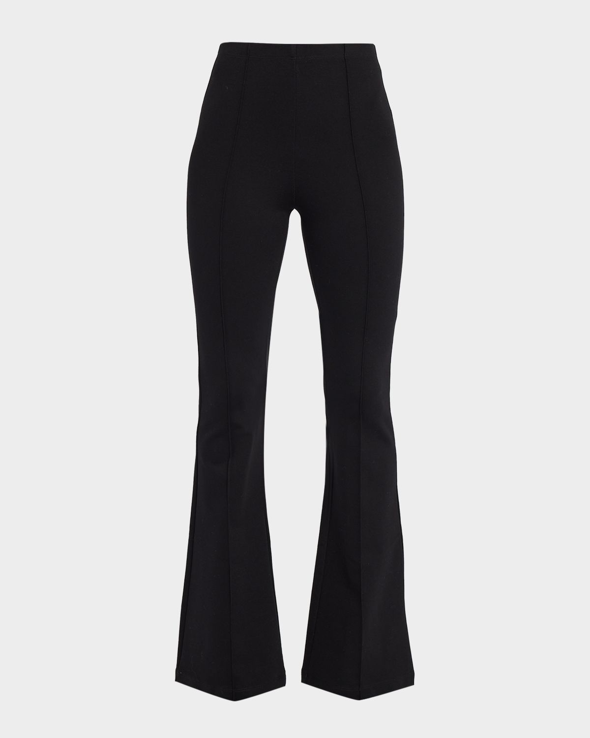 Sablyn Bailey High-Rise Pintuck Flare Pants