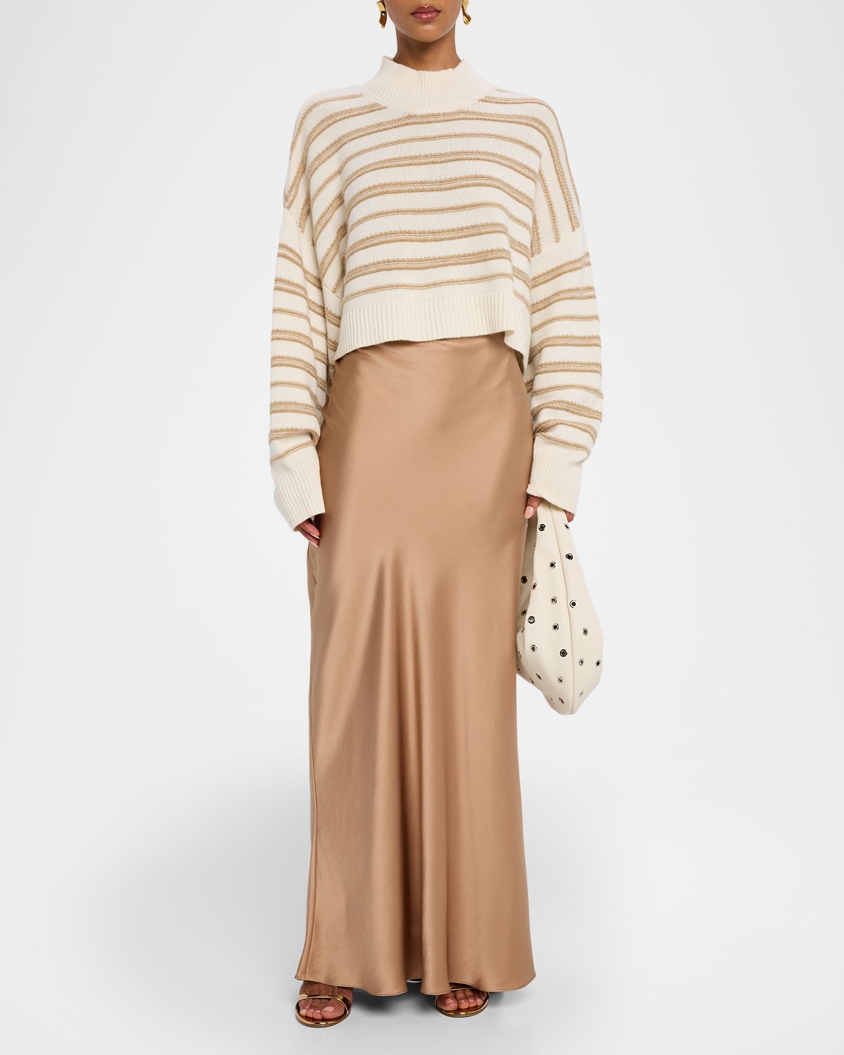 Sablyn Wells Cropped Cashmere Pullover