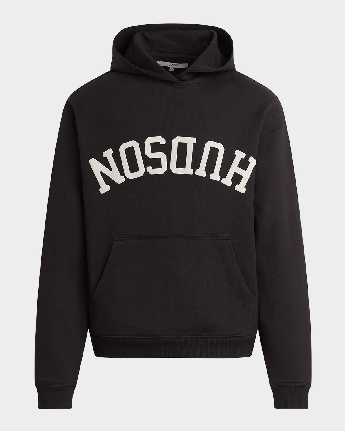 Hudson Men 's Classic Logo Cotton Terry Hoodie