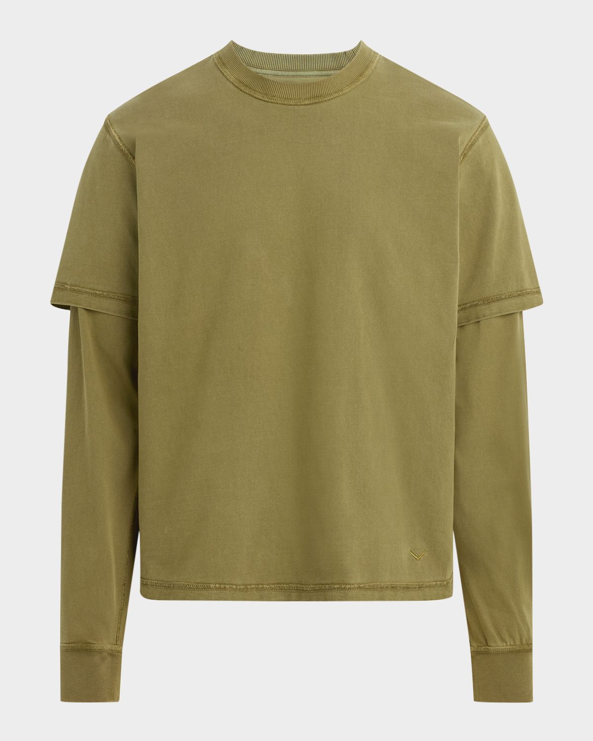 Hudson Men 's Hybrid Long-Sleeve T-Shirt