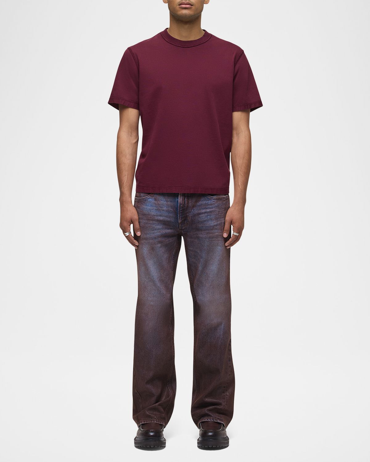 Hudson Men 's Walker Kick Flare Jeans