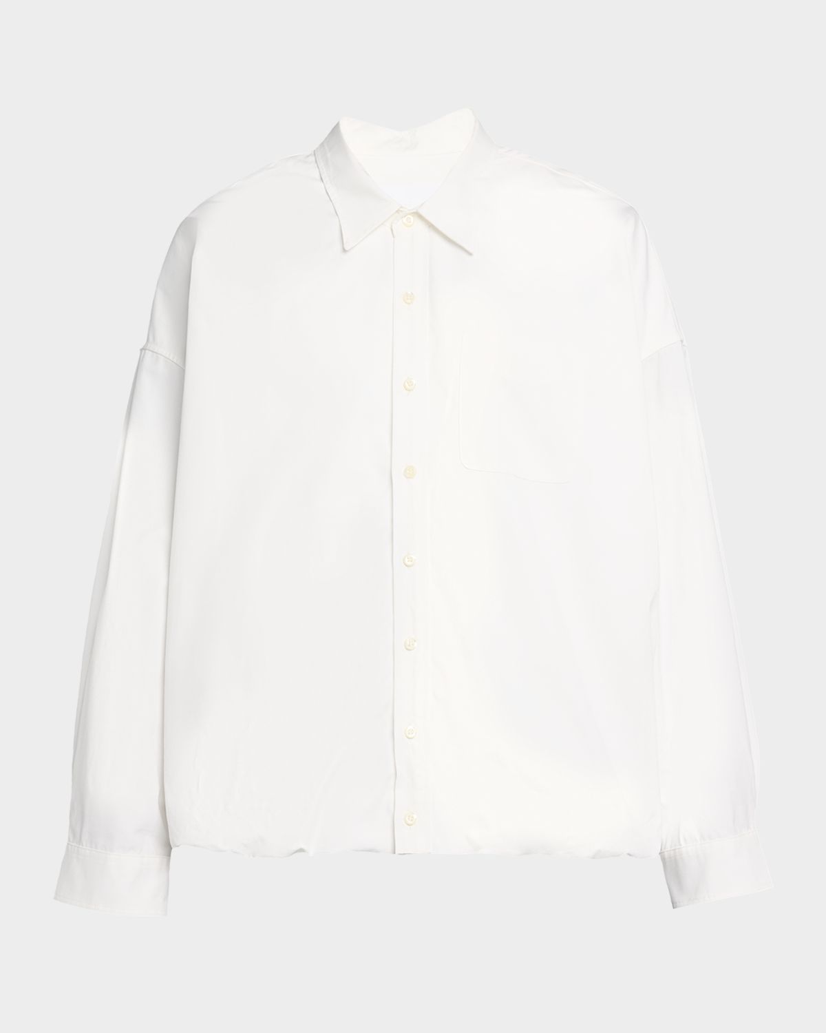 EZR Men 's Cotton Pocket Button-Down Shirt