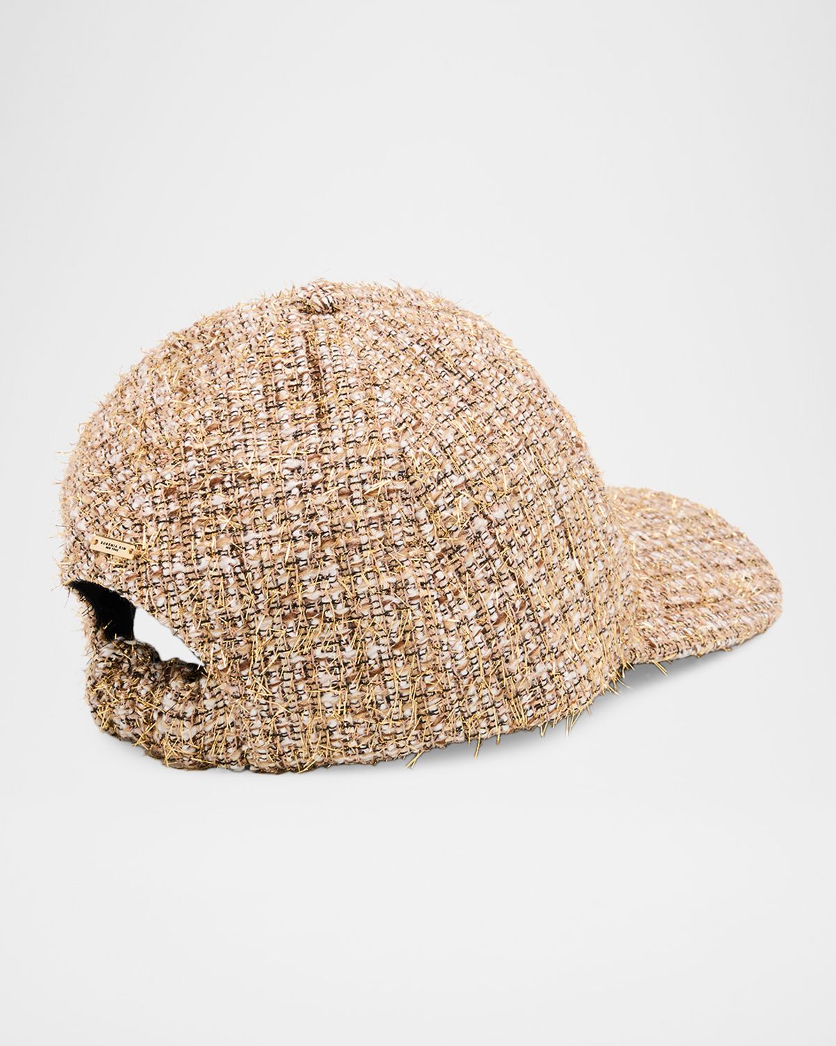 Eugenia Kim Lo Tweed Baseball Cap