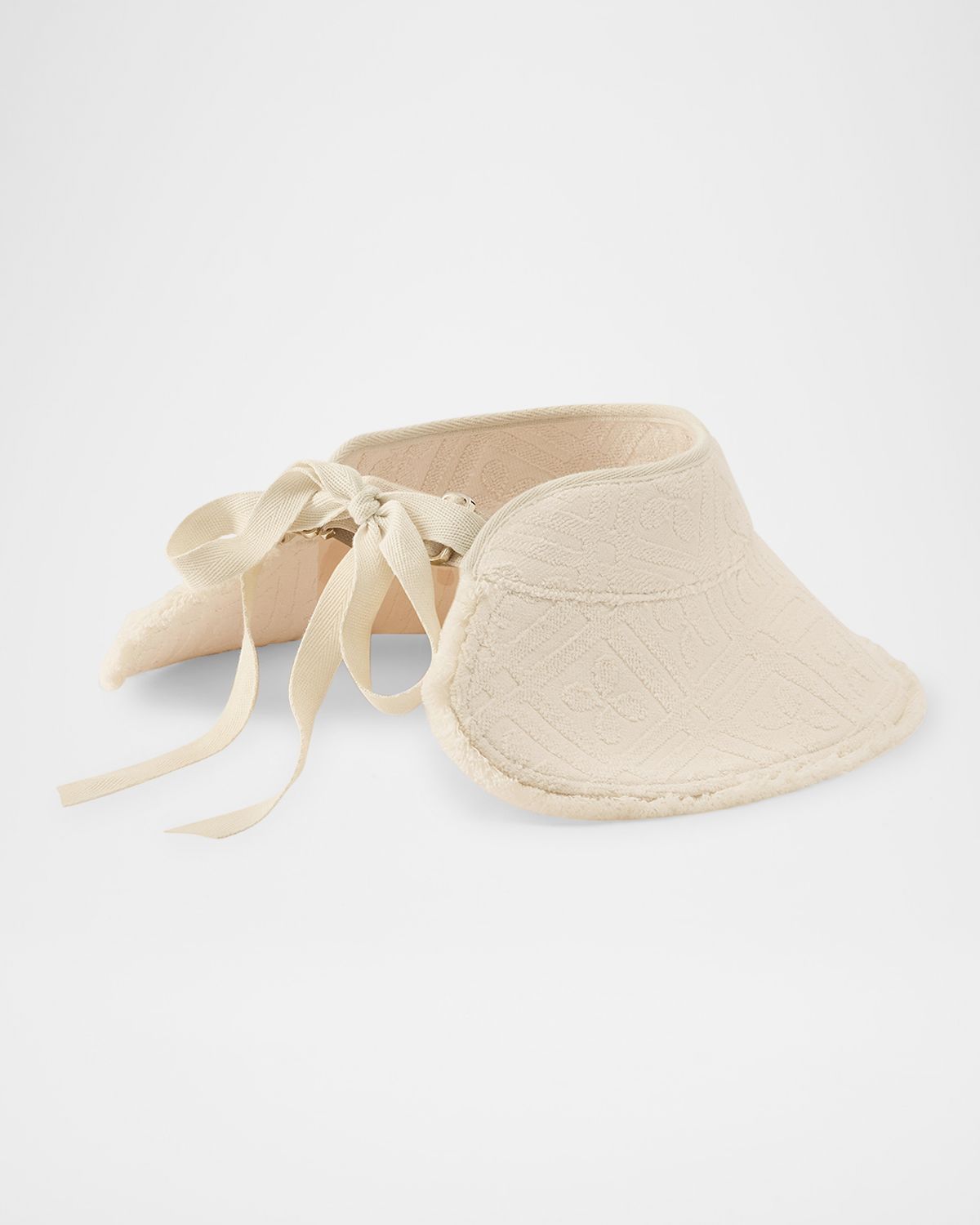 Helen Kaminski Carlota Cotton Fringe Visor