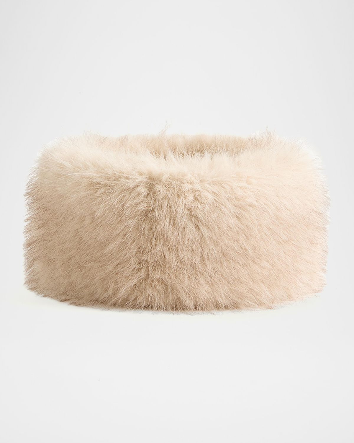 Valentino Garavani VLogo Signature Faux Fur Headband