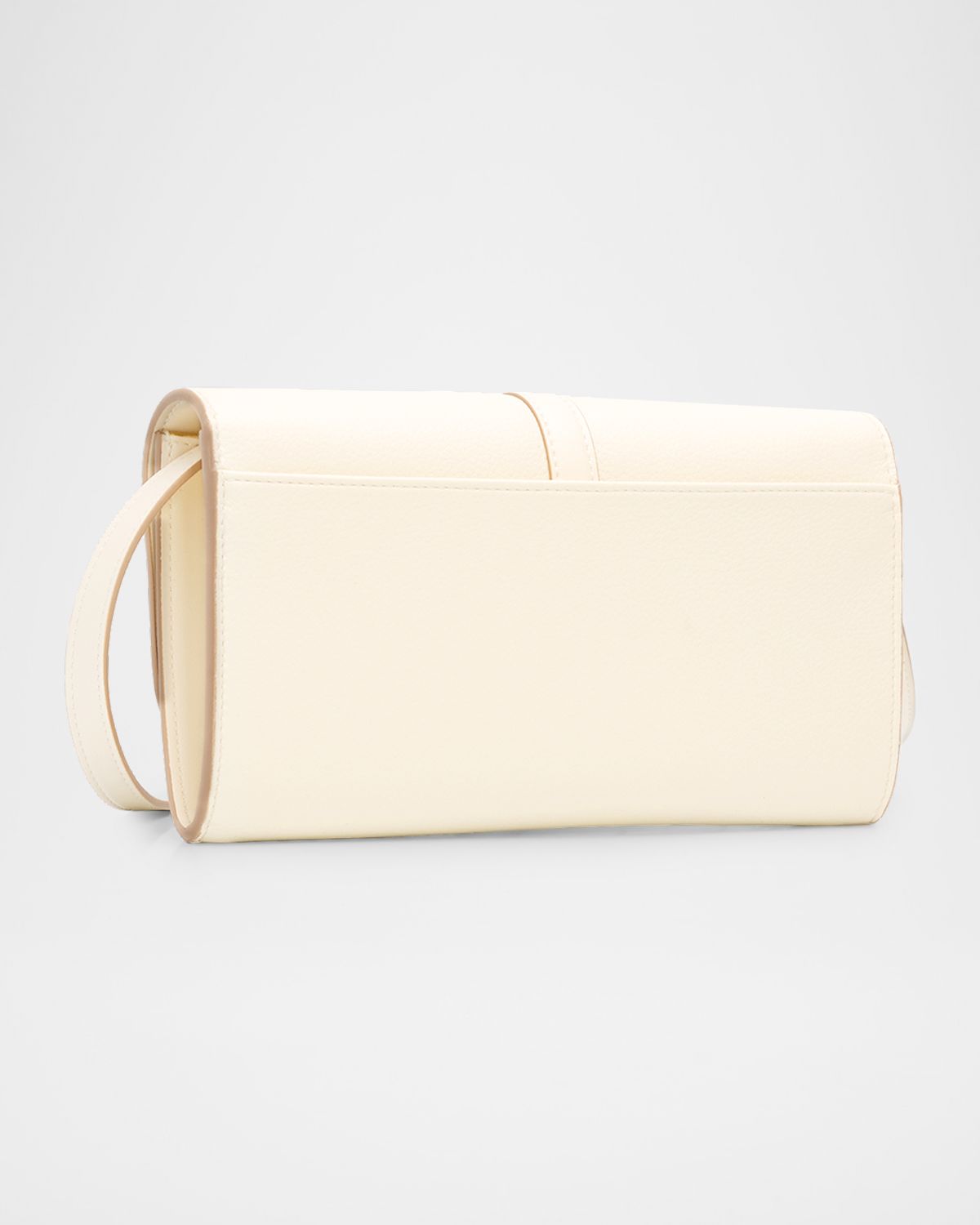 Stella McCartney Stella Ryder Embossed Grainy Eco Vegan Leather Wallet with Strap | Thumbnail 4