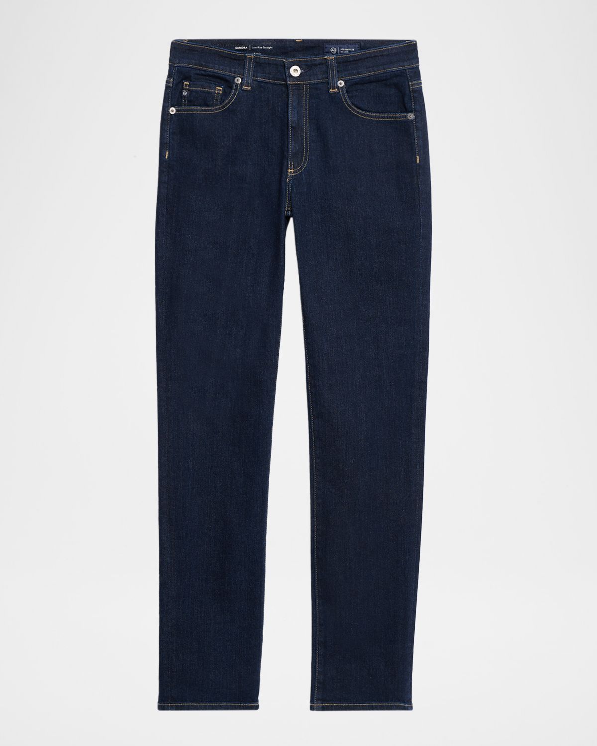 AG Jeans Sandra Low-Rise Slim Straight Jeans