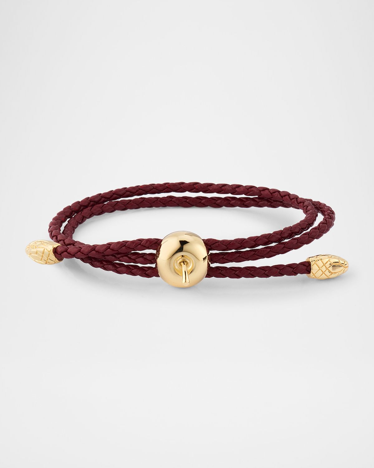 Bottega Veneta Adam Leather Bracelet