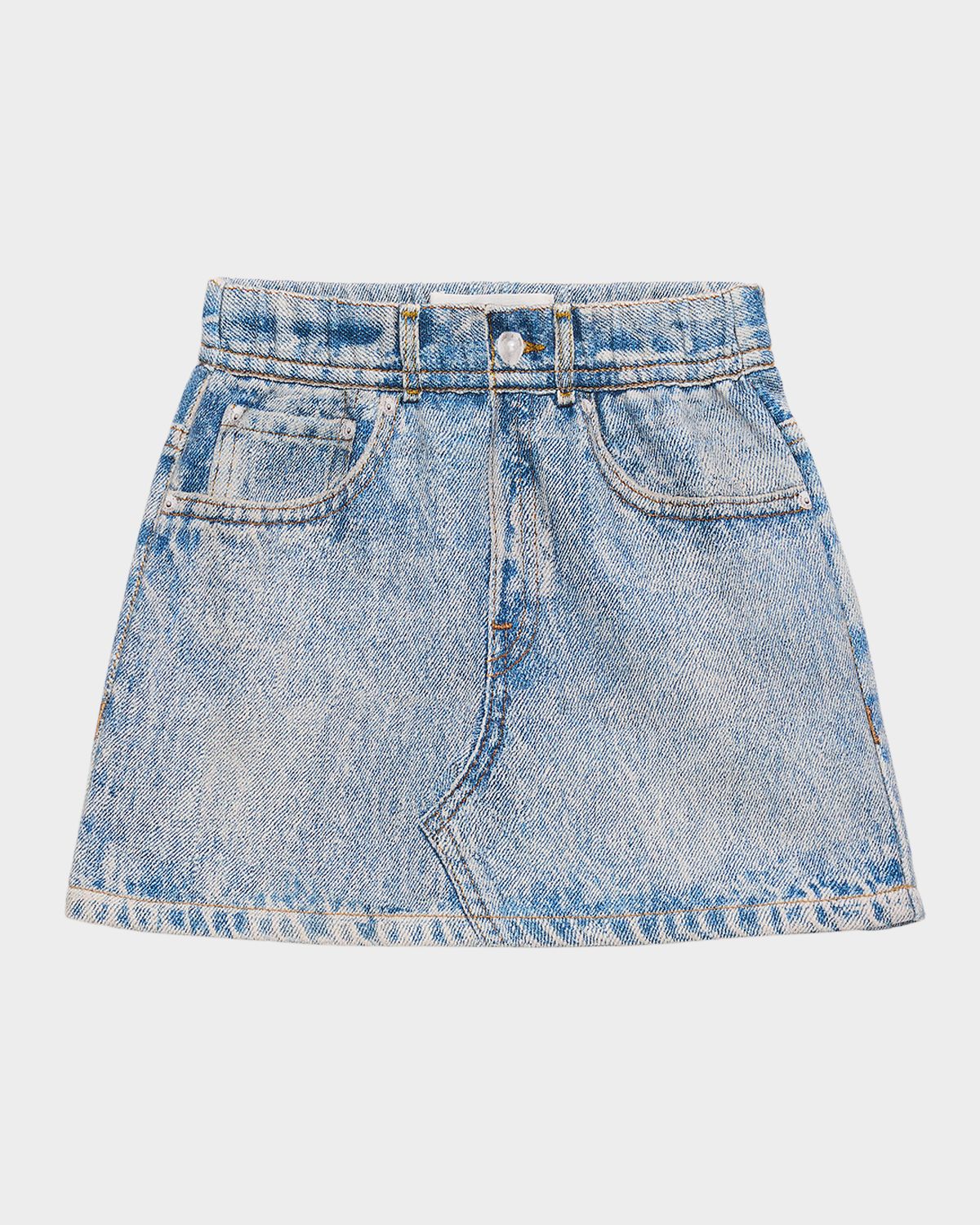 Rag & Bone Girl 's Mini rb Miramar Cotton Terry Skirt, Size 12M-10