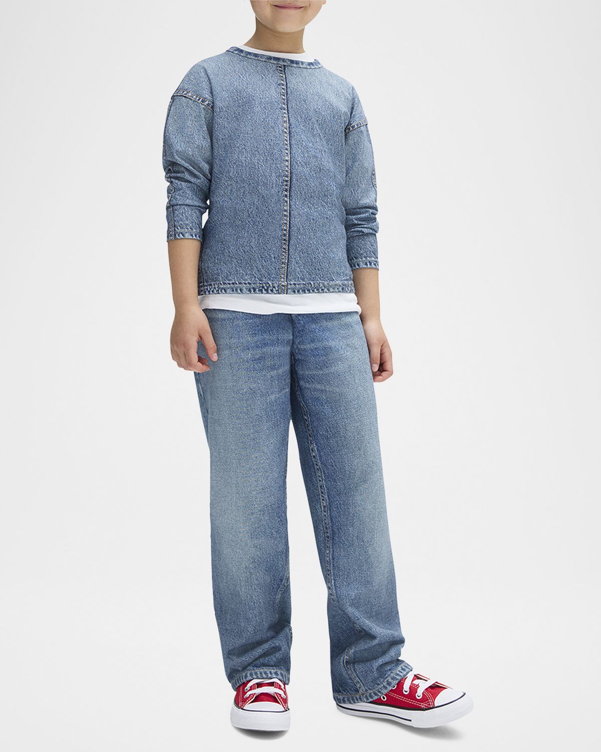 Rag & Bone Kid 's Mini Miramar Long-Sleeve T-Shirt, Size 12M-10