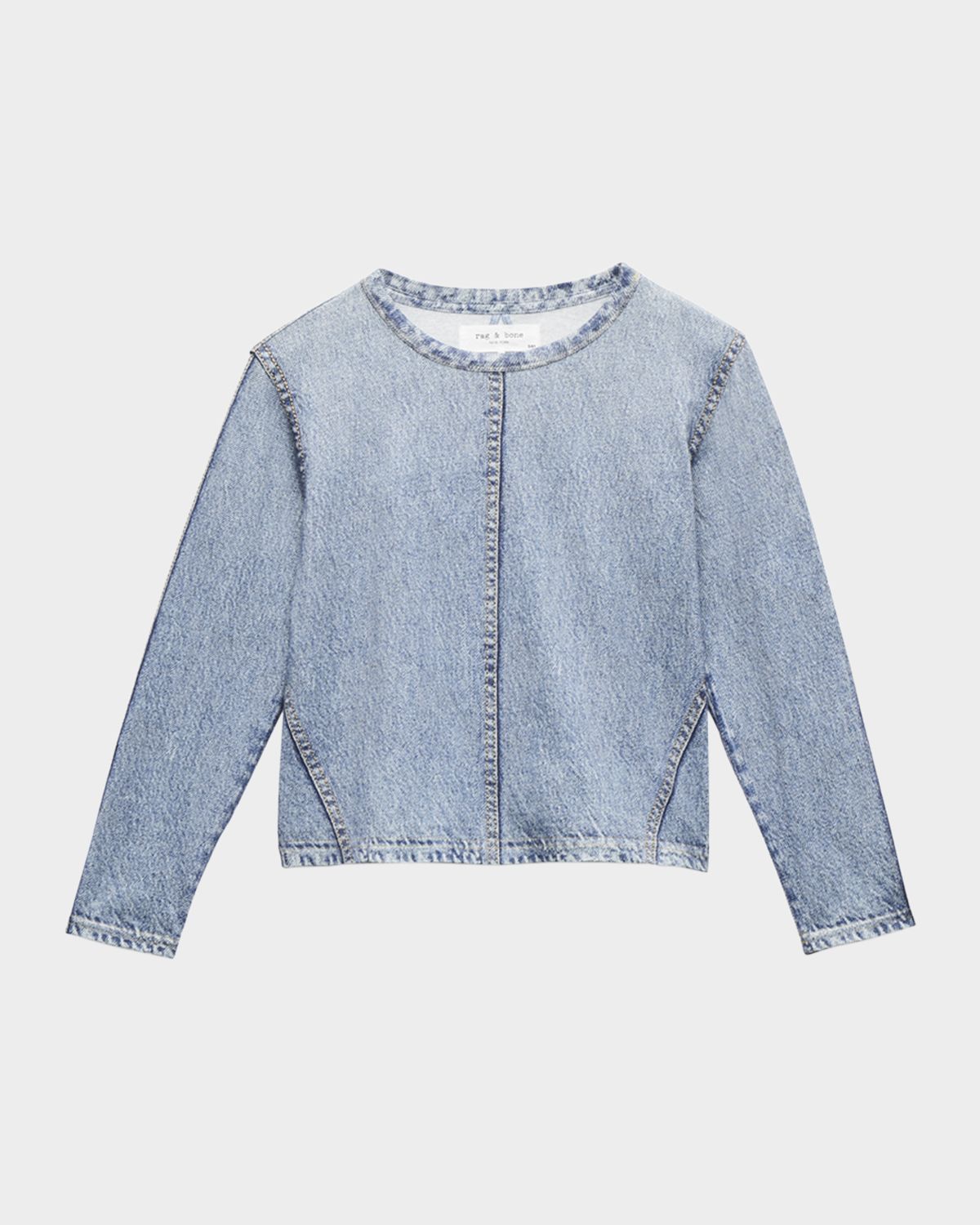 Rag & Bone Kid 's Mini rb Miramar Long-Sleeve T-Shirt, Size 12M-10