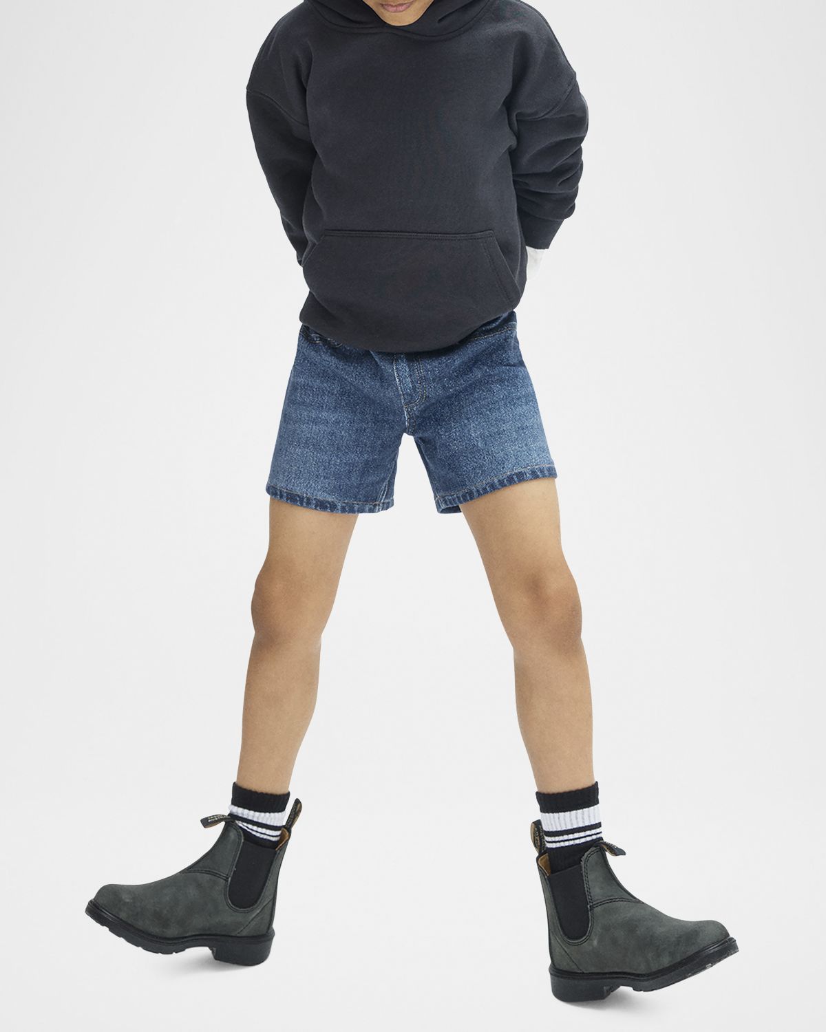 Rag & Bone Girl 's Mini Miramar Pull-On Shorts, Size 12M-10