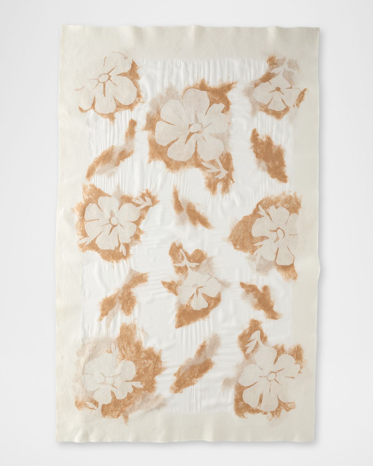 Sand River Tibetan Cashmere and Silk Felted Blanket | Thumbnail 8
