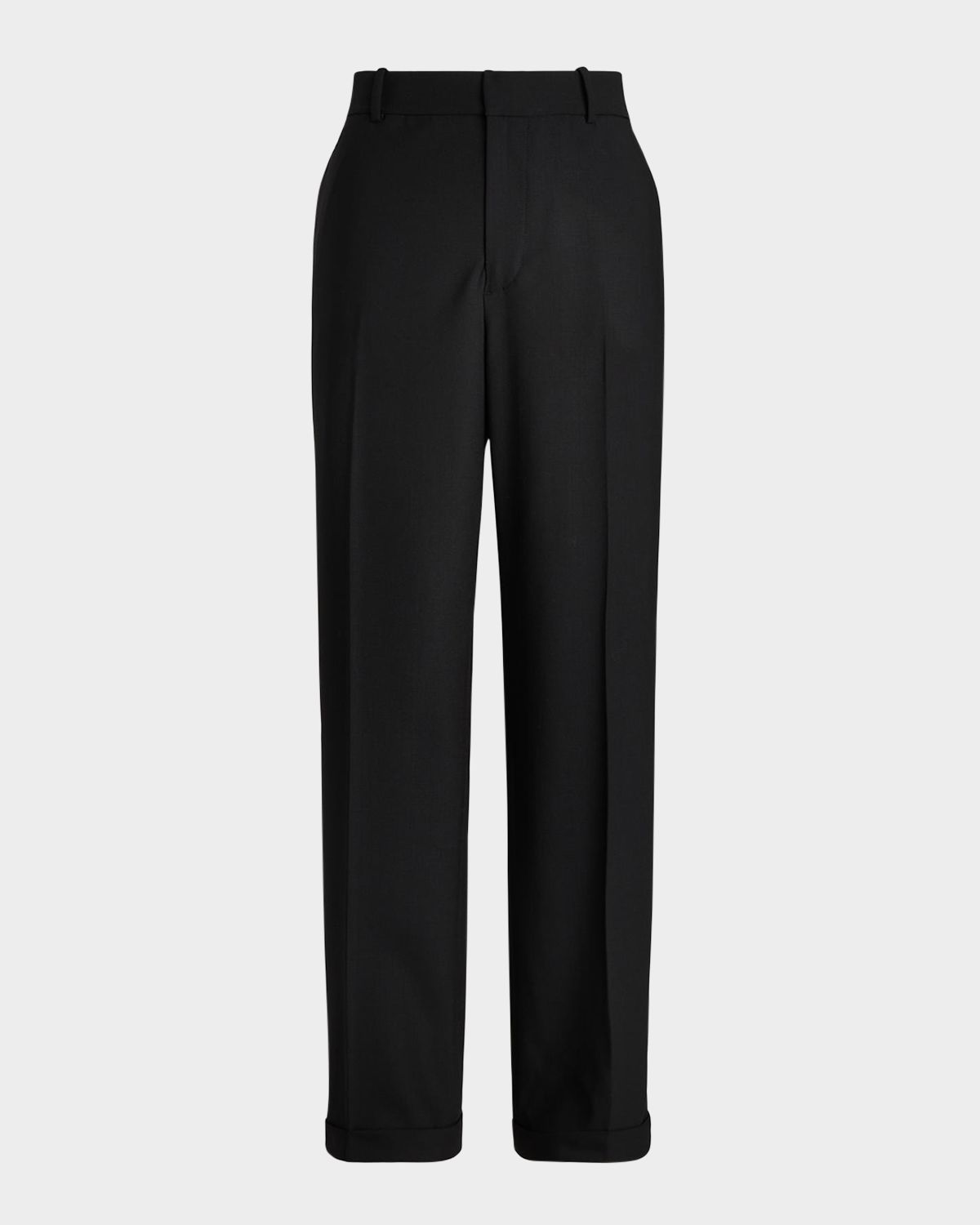Polo Ralph Lauren High Rise Relaxed Straight-Leg Trousers