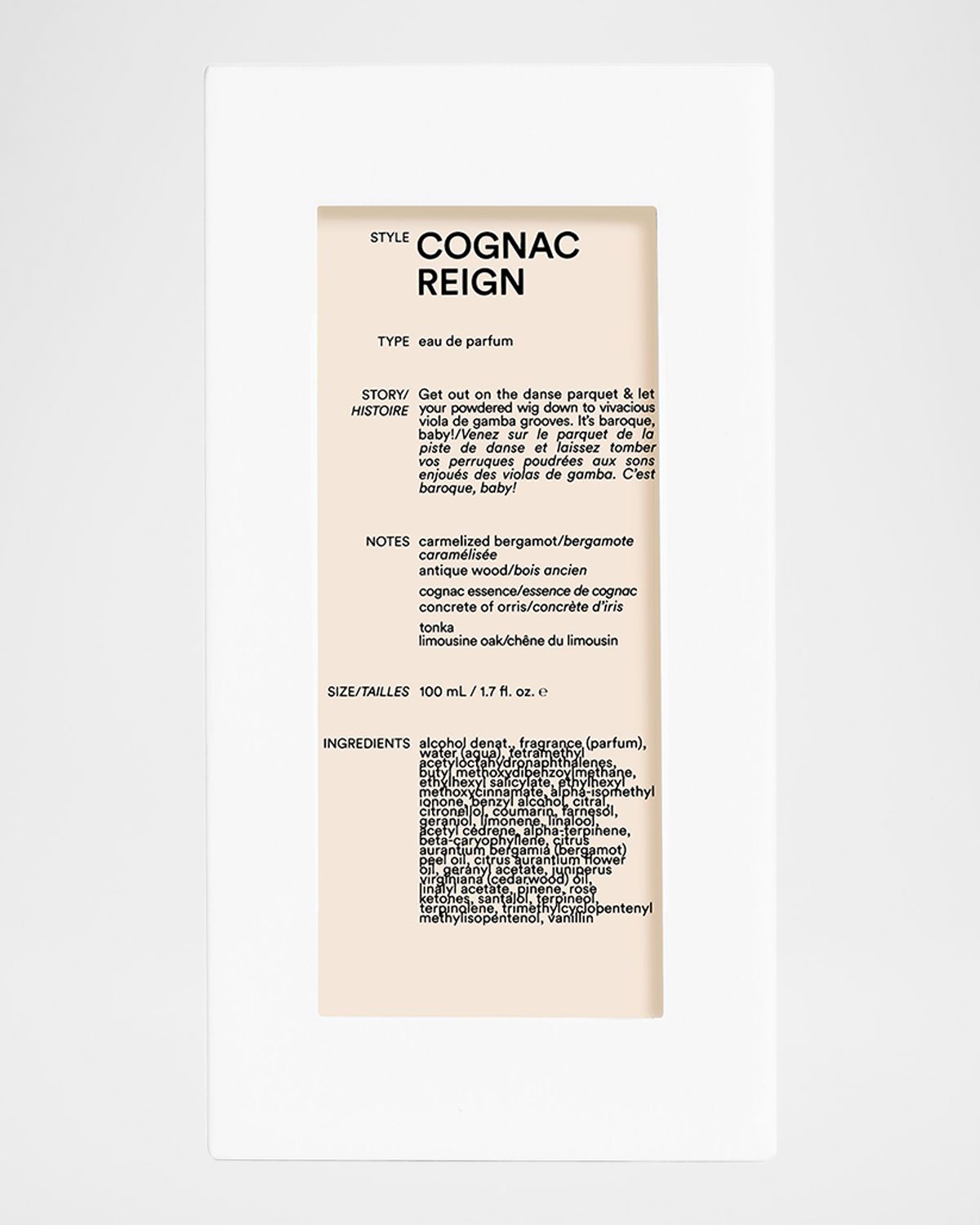 D.S. & DURGA Cognac Reign Eau de Parfum, 3.4 oz.