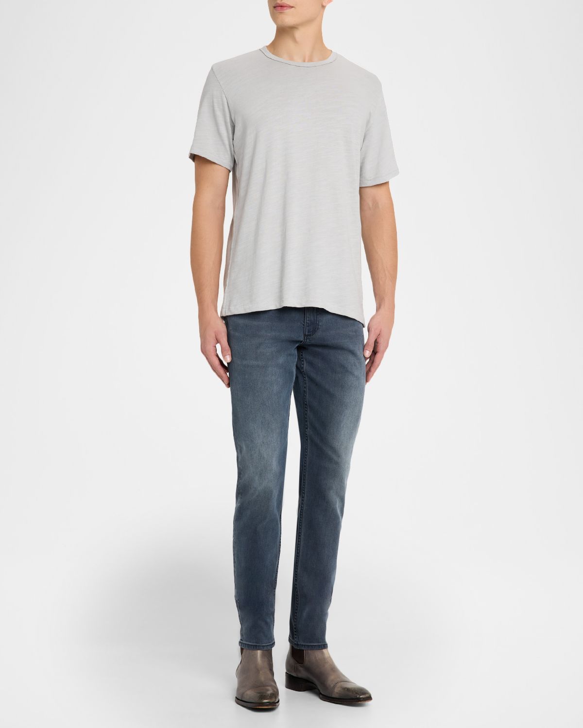 Rag & Bone Men 's Classic Flame Crewneck T-Shirt