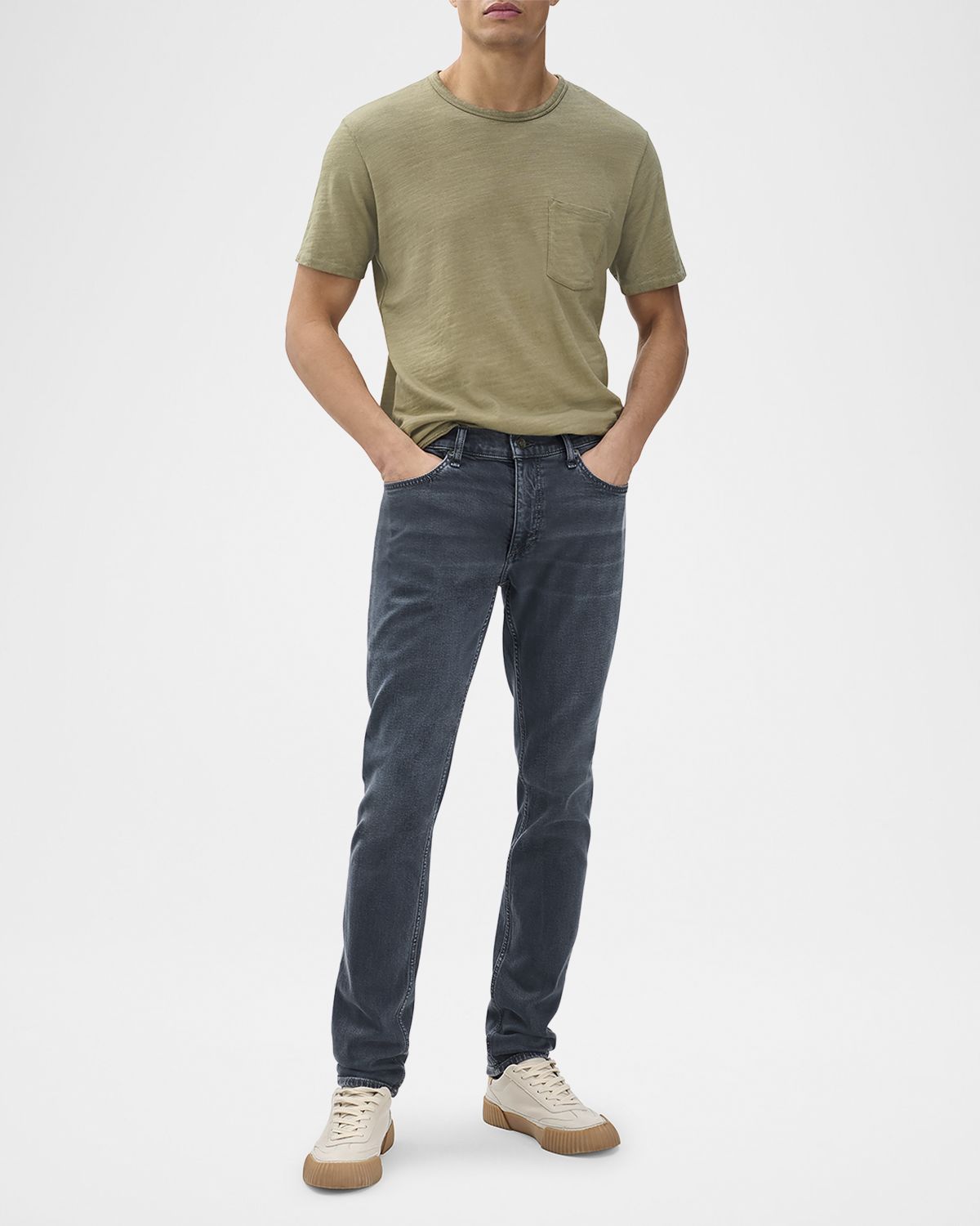 Rag & Bone Men 's Fit 1 Authentic Stretch Infuse Jeans