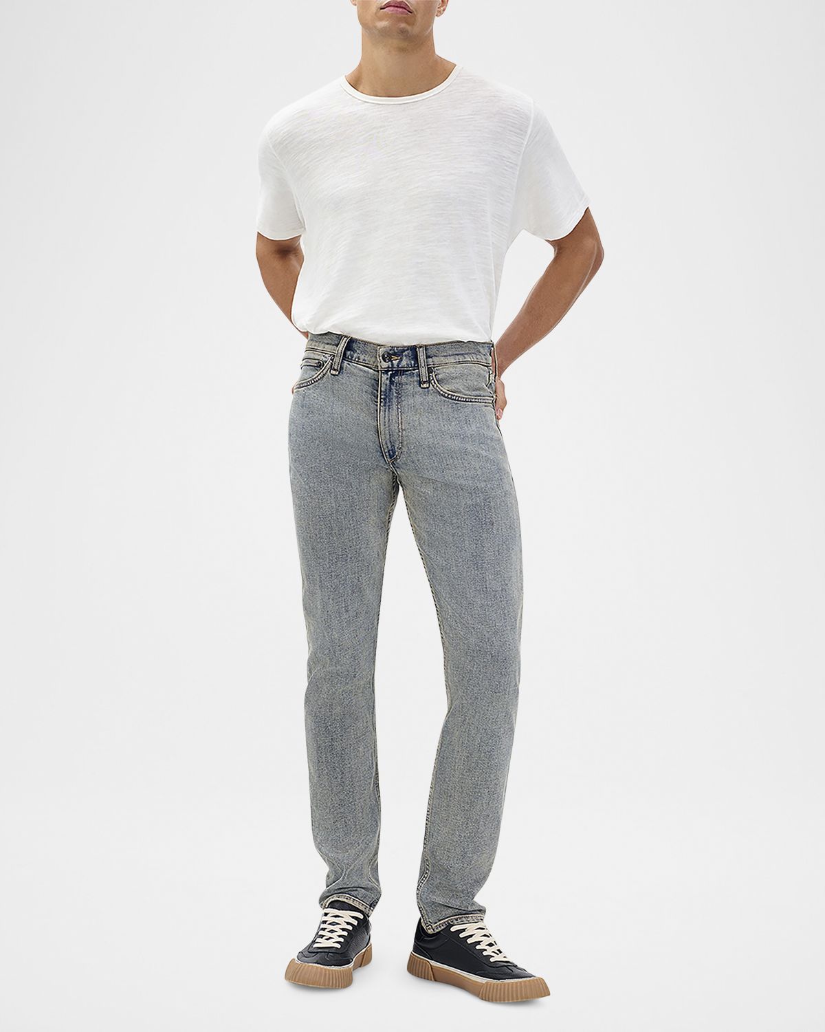 Rag & Bone Men 's Fit 2 Slim Authentic Stretch Infuse Jeans