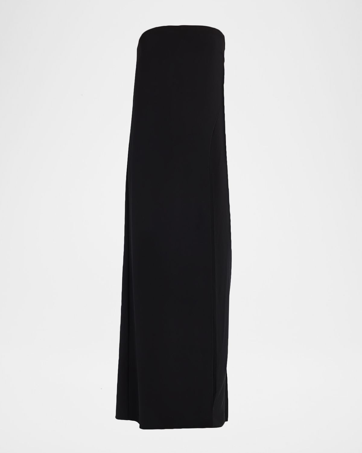 Halston Jacqueline Layered Strapless Crepe Jumpsuit
