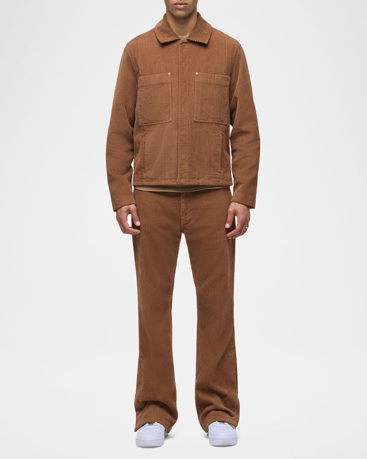 Hudson Men 's Corduroy Patch Pocket Worker Jacket