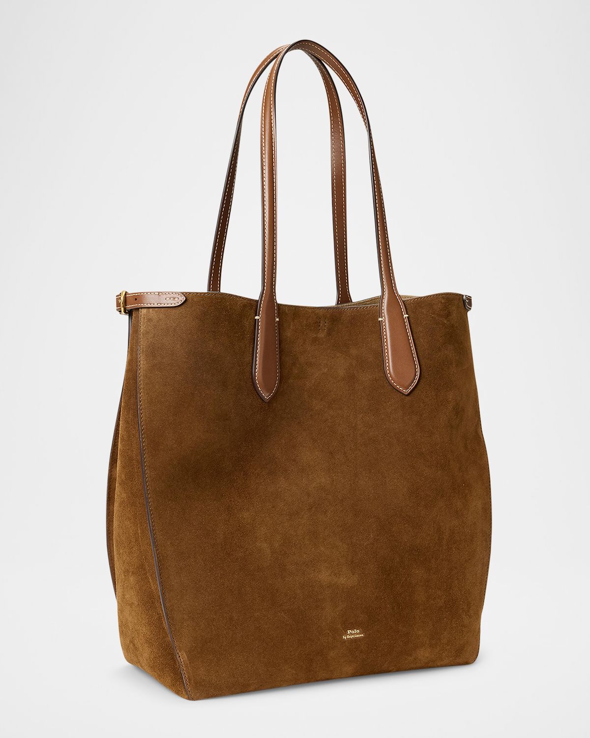 Polo Ralph Lauren Bellport Suede North-South Tote Bag