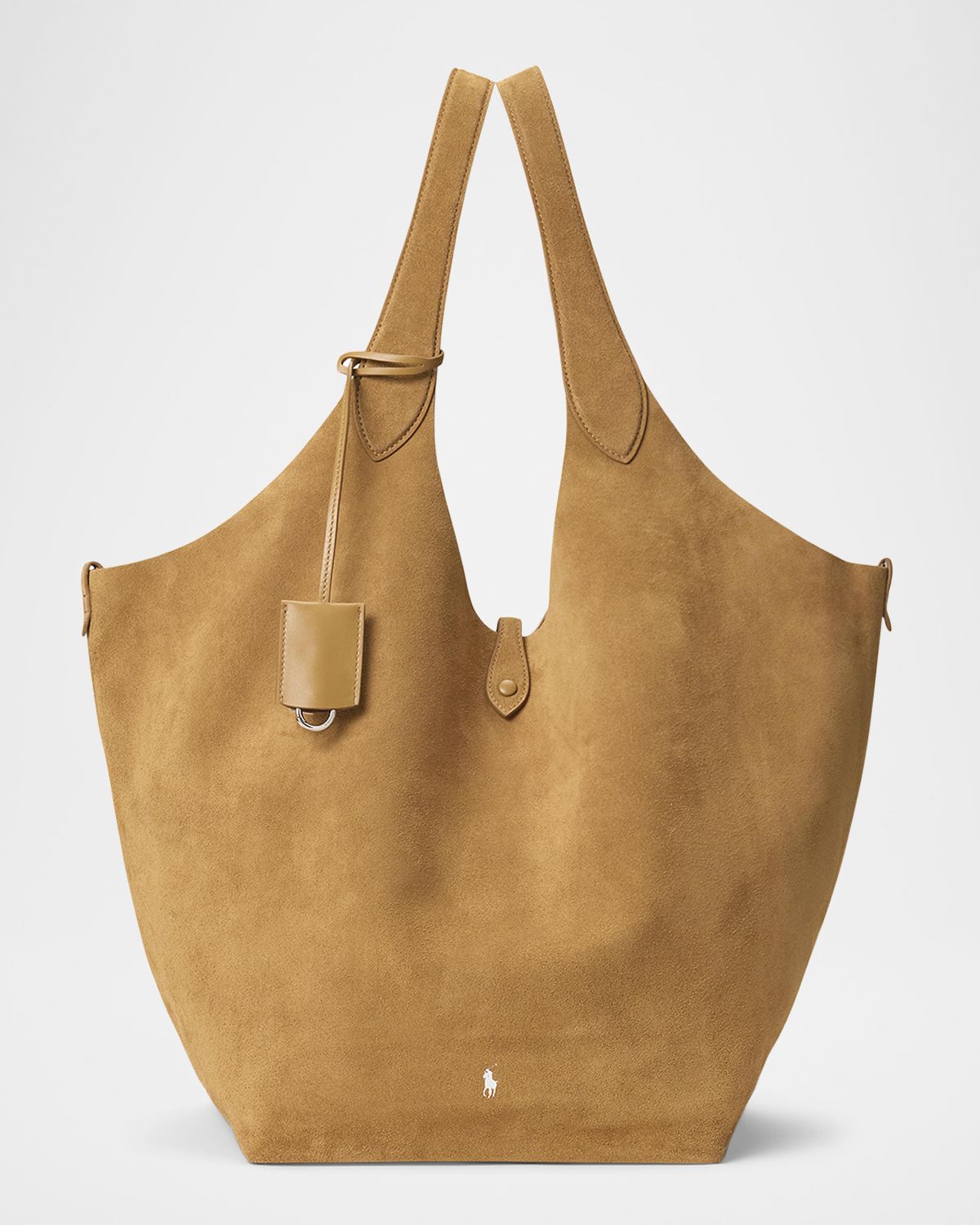Polo Ralph Lauren Polo Play Suede Large Tote Bag